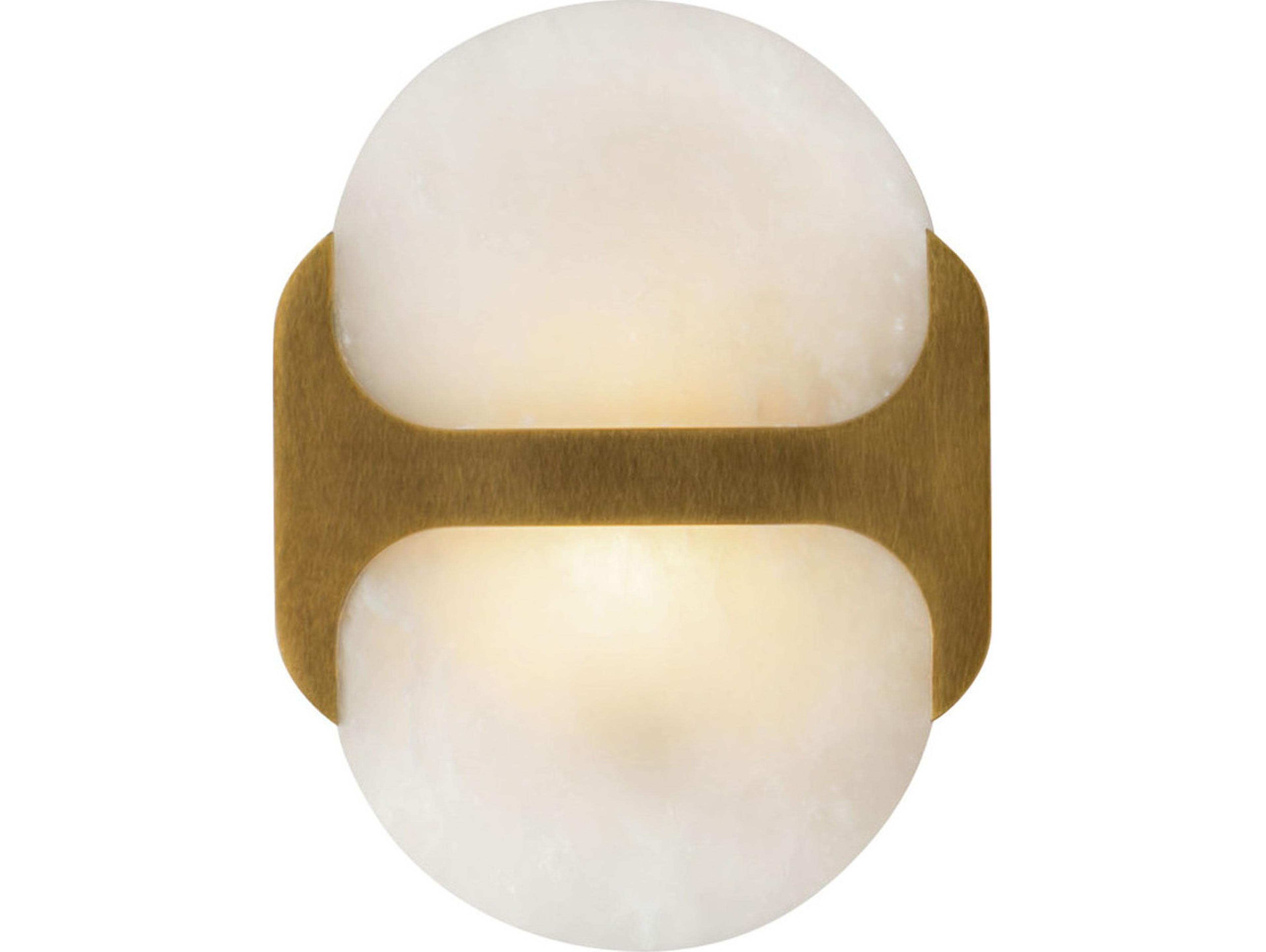 Odin 1-Light Vintage Brass Wall Sconce
