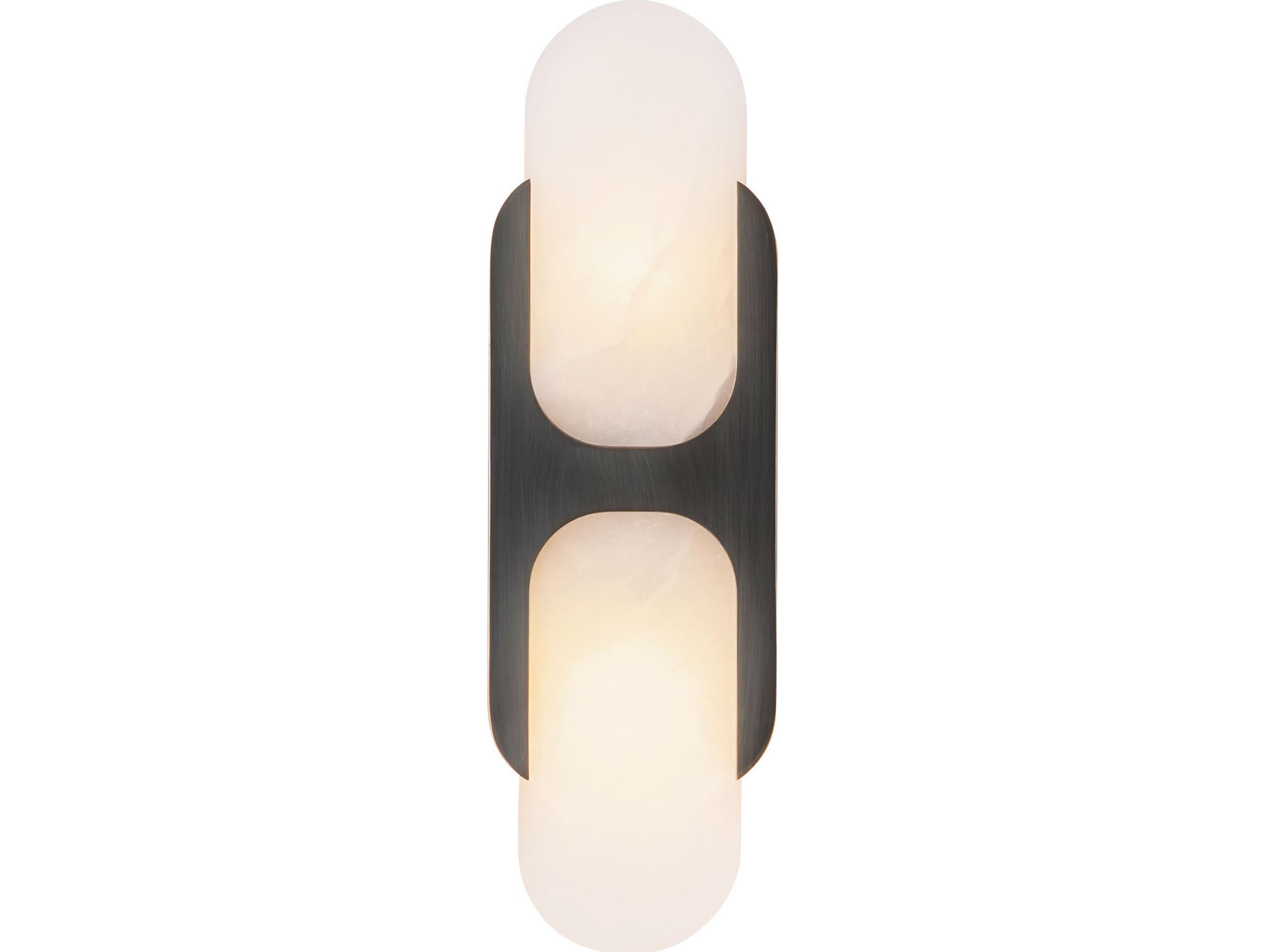 Alora Lighting Odin 2-Light Urban Bronze Wall Sconce