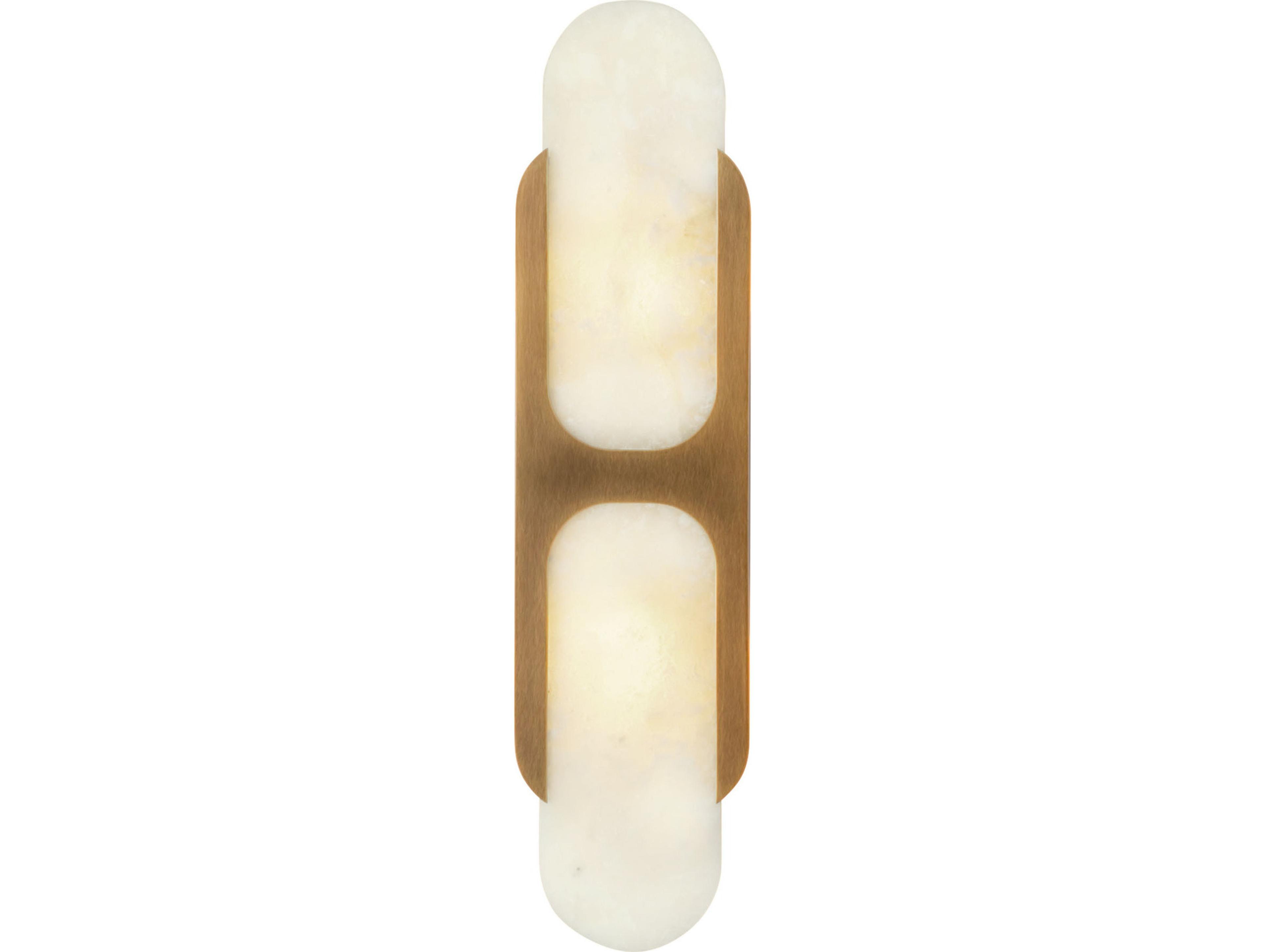 Alora Lighting Odin 2-Light Vintage Brass Wall Sconce