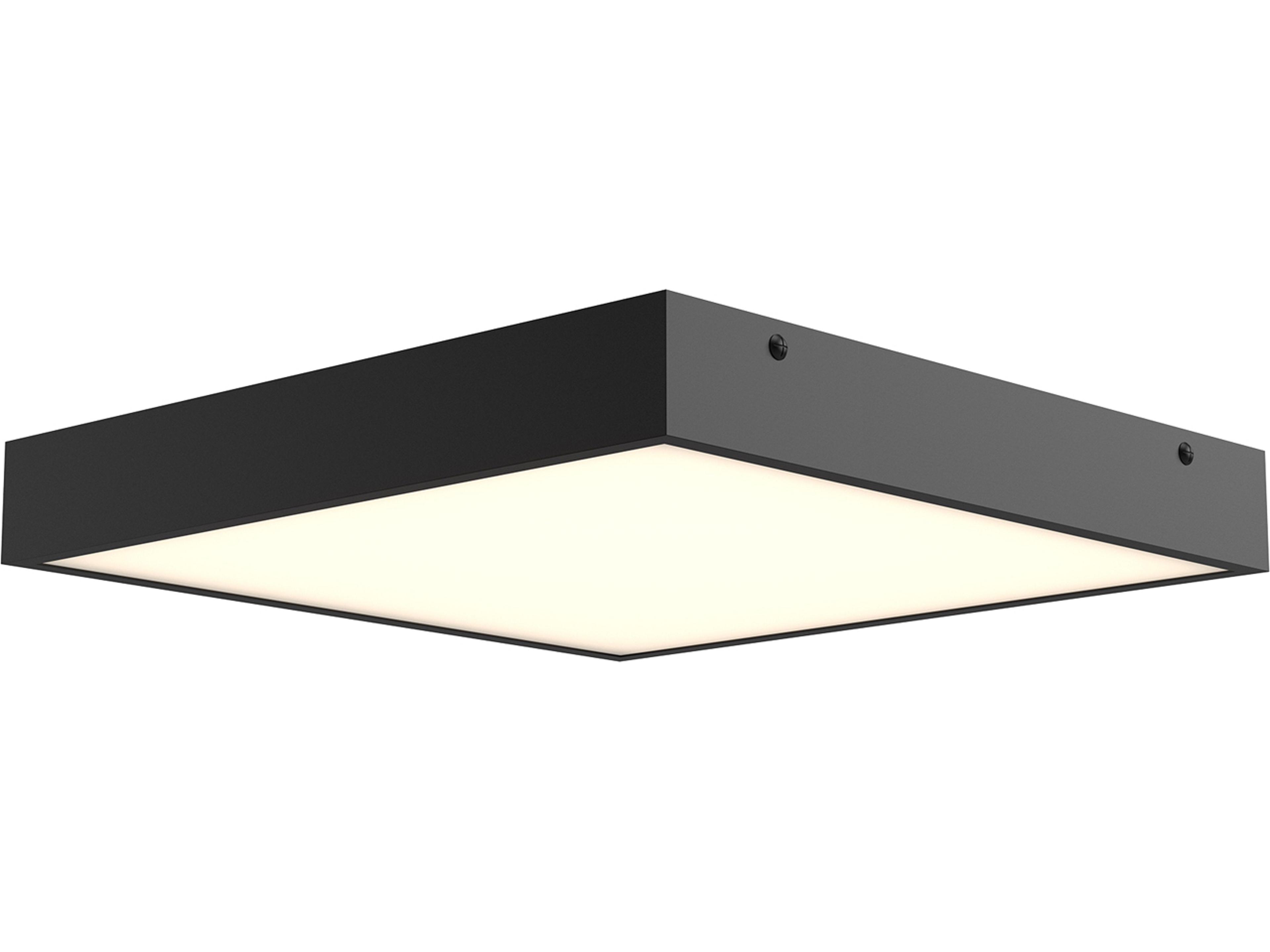 Sydney Matte Black Flush Mount
