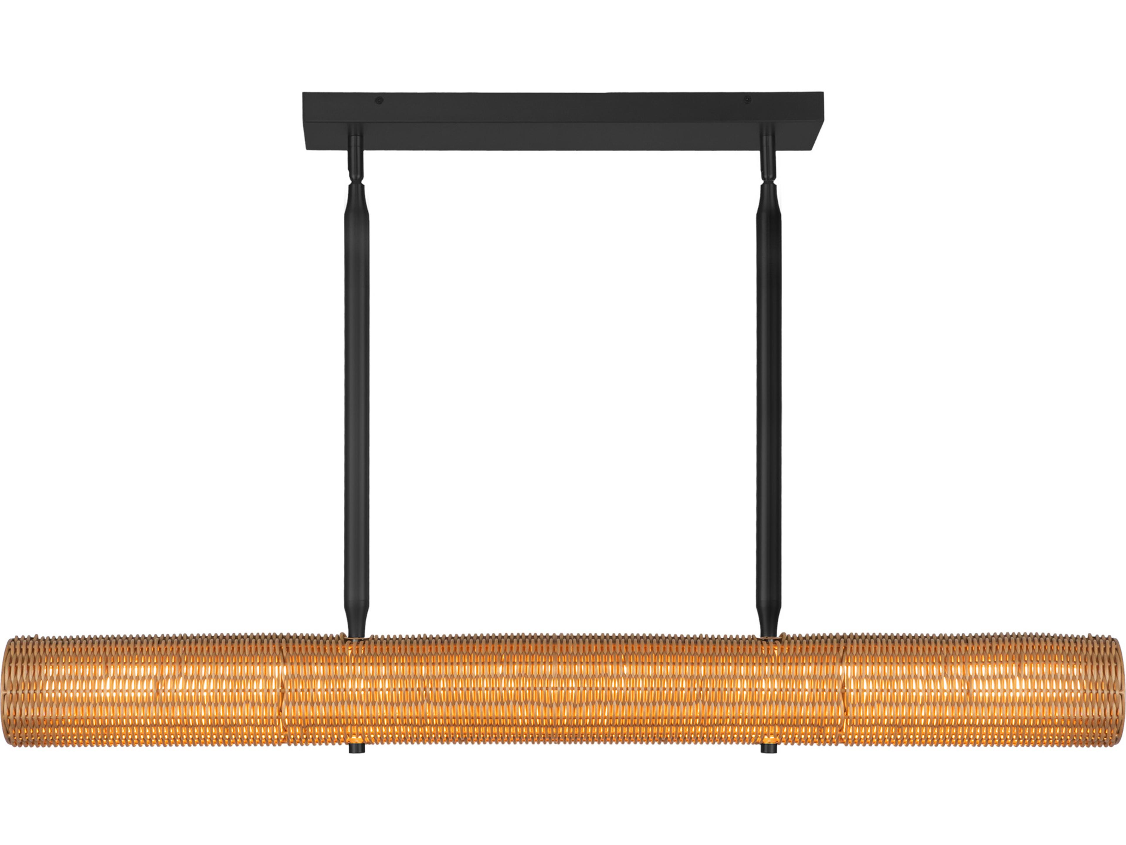 Alora Mood Maris Matte Black Linear Island Pendant