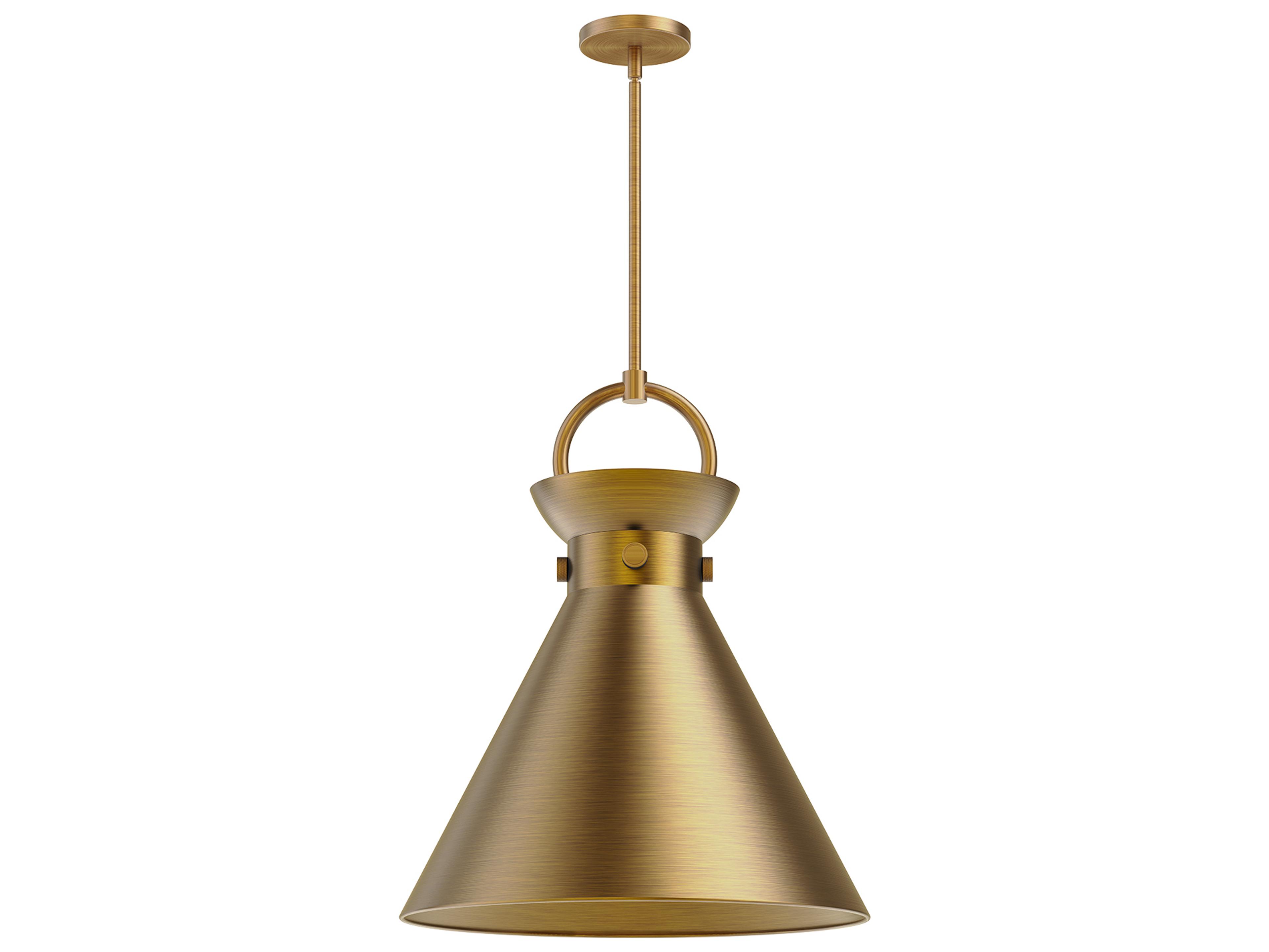 Alora Mood Emerson 1-Light Aged Gold Pendant