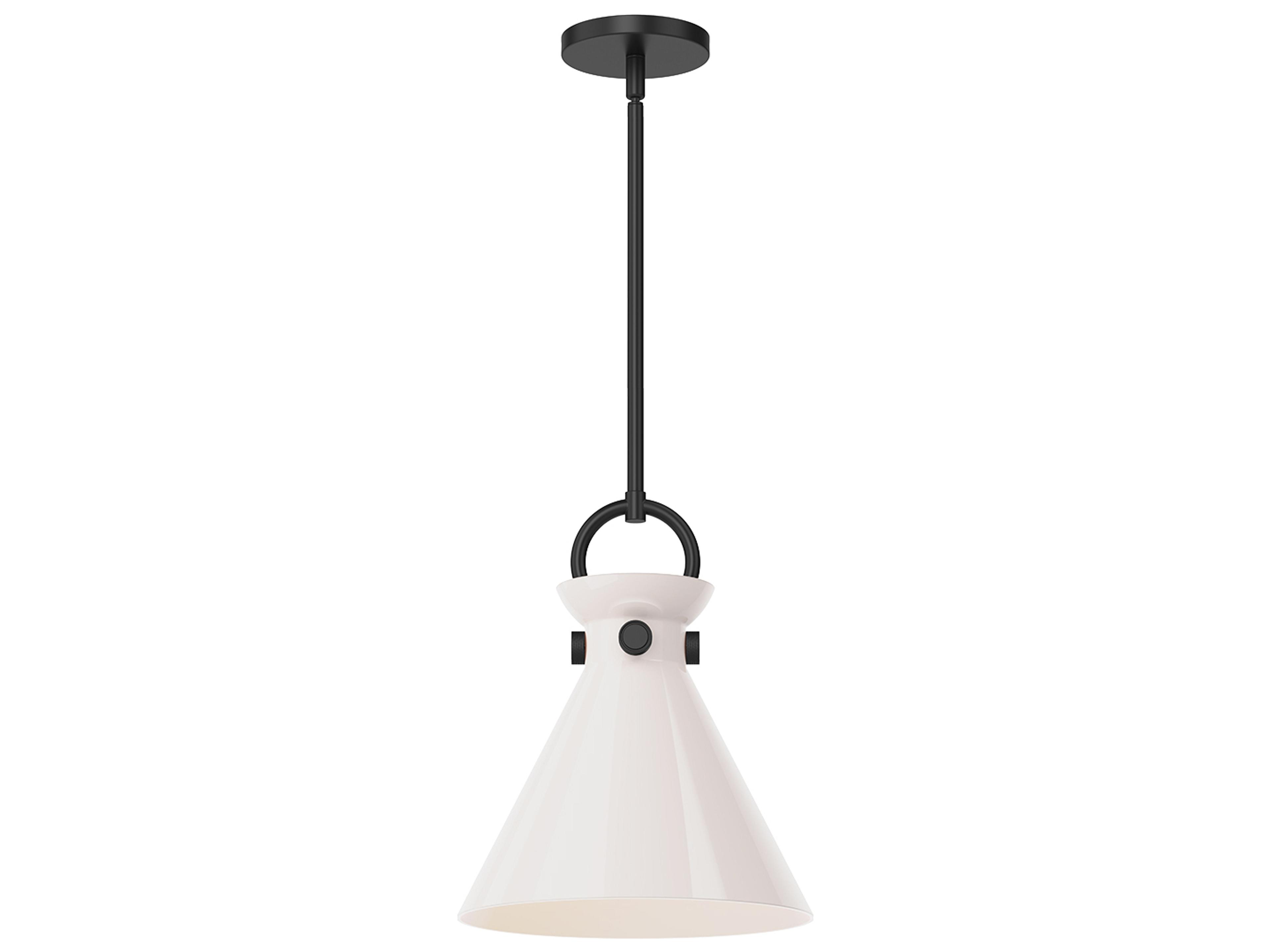 Alora Mood Emerson 1-Light Matte Black Mini Pendant