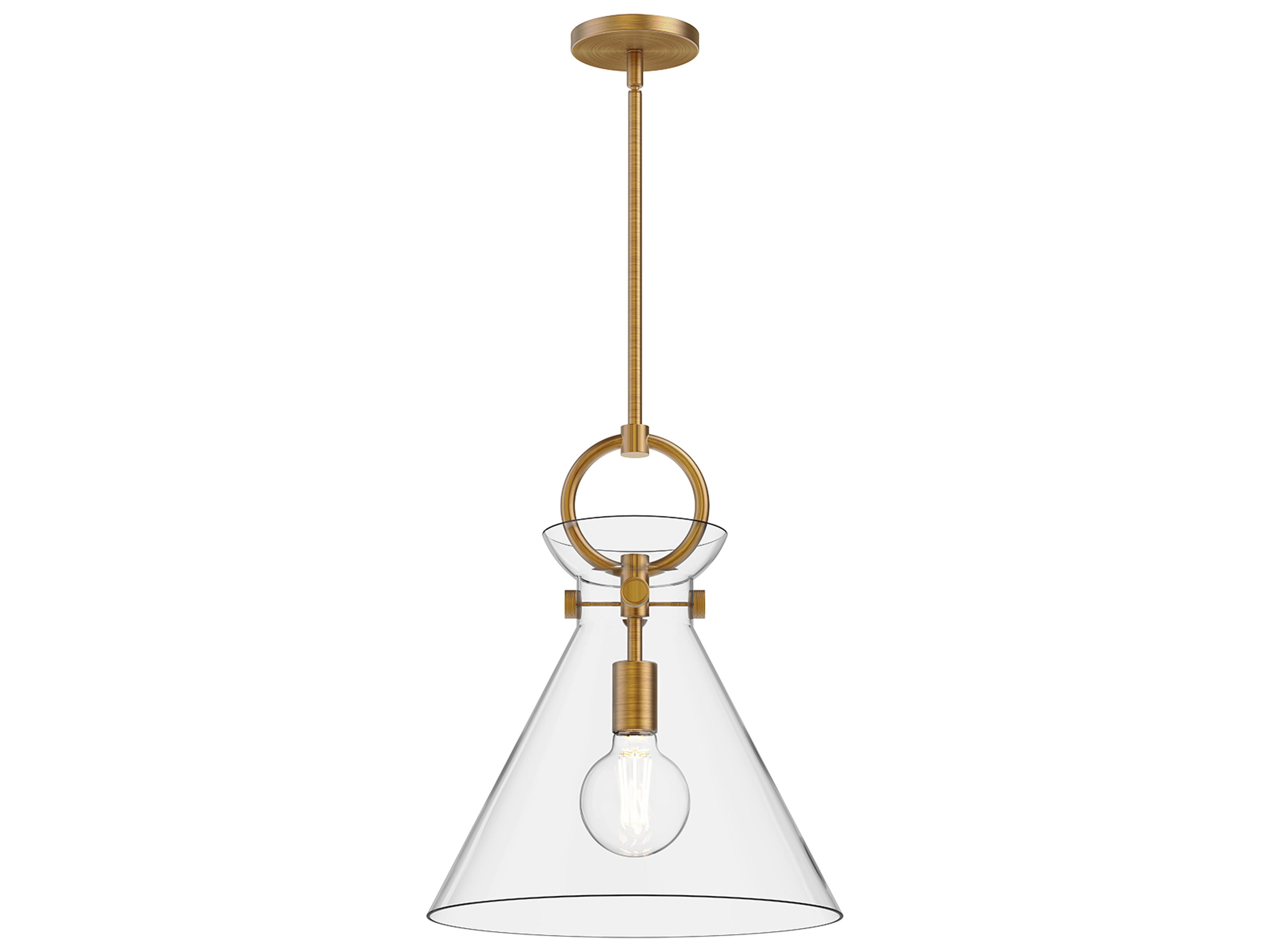 Emerson 1-Light Aged Gold Pendant