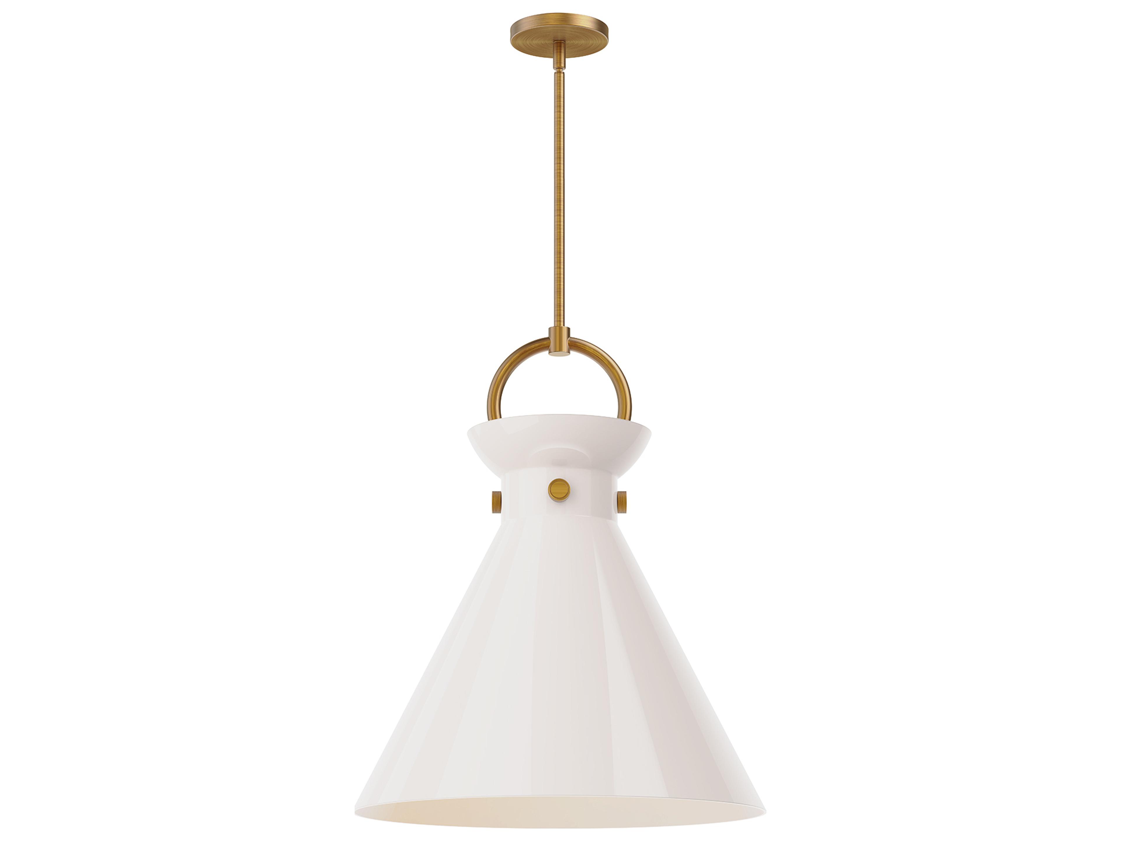 Alora Mood Emerson 1-Light Aged Gold Pendant