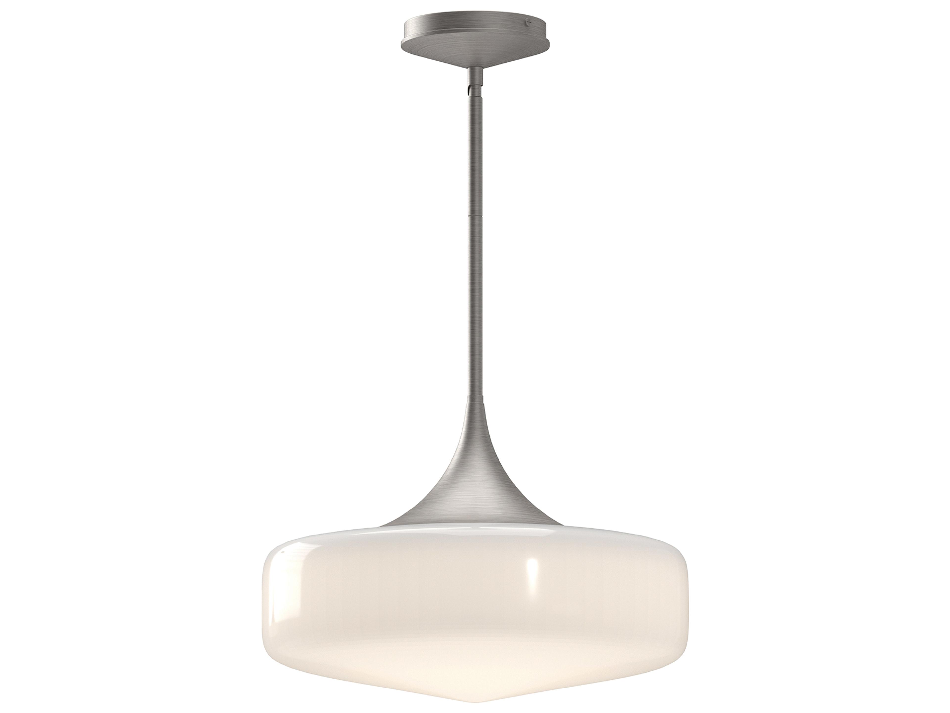 Alora Mood Lincoln 1-Light Brushed Nickel Pendant