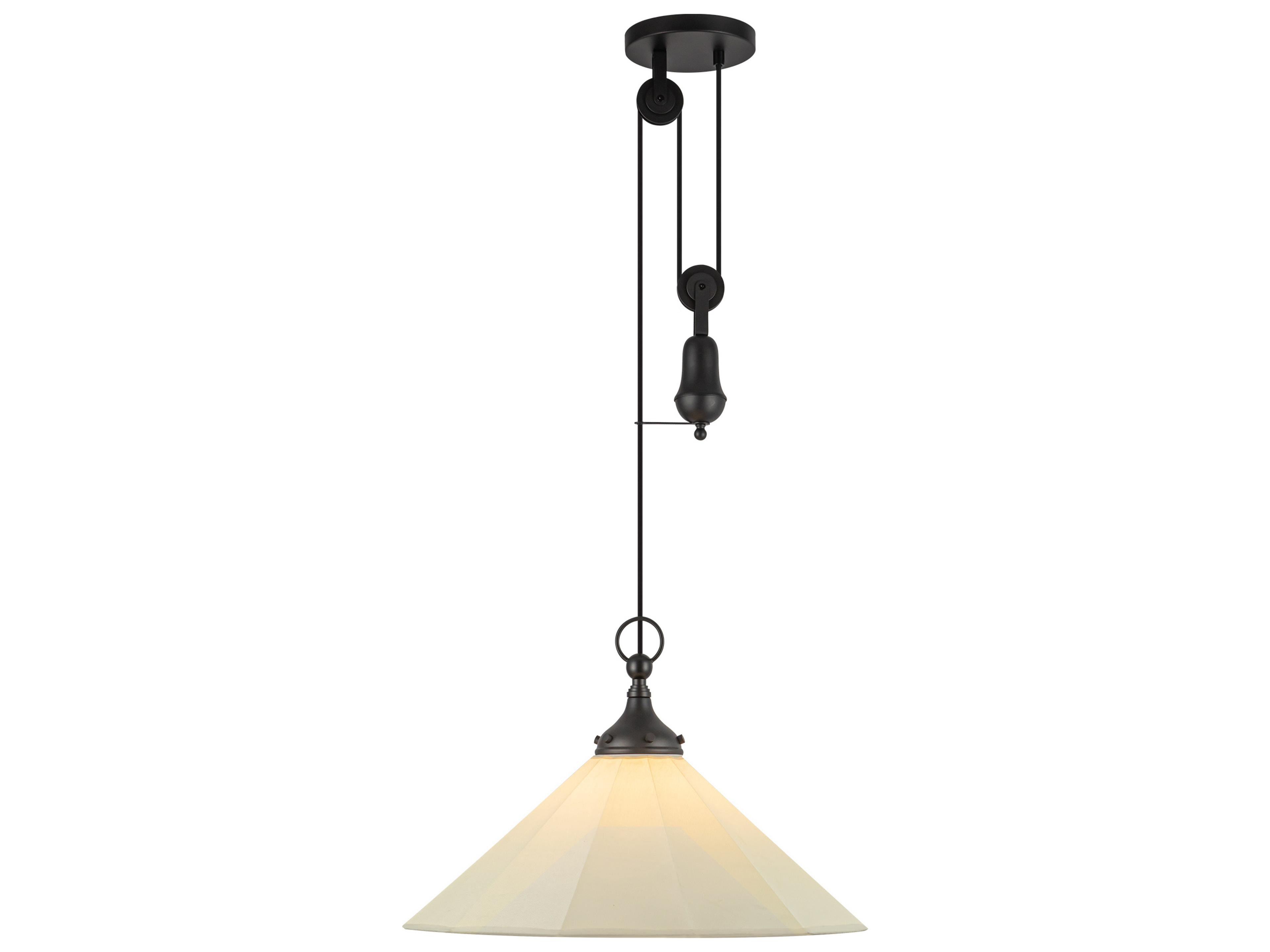 Alora Mood Ellen 1-Light Matte Black Pendant