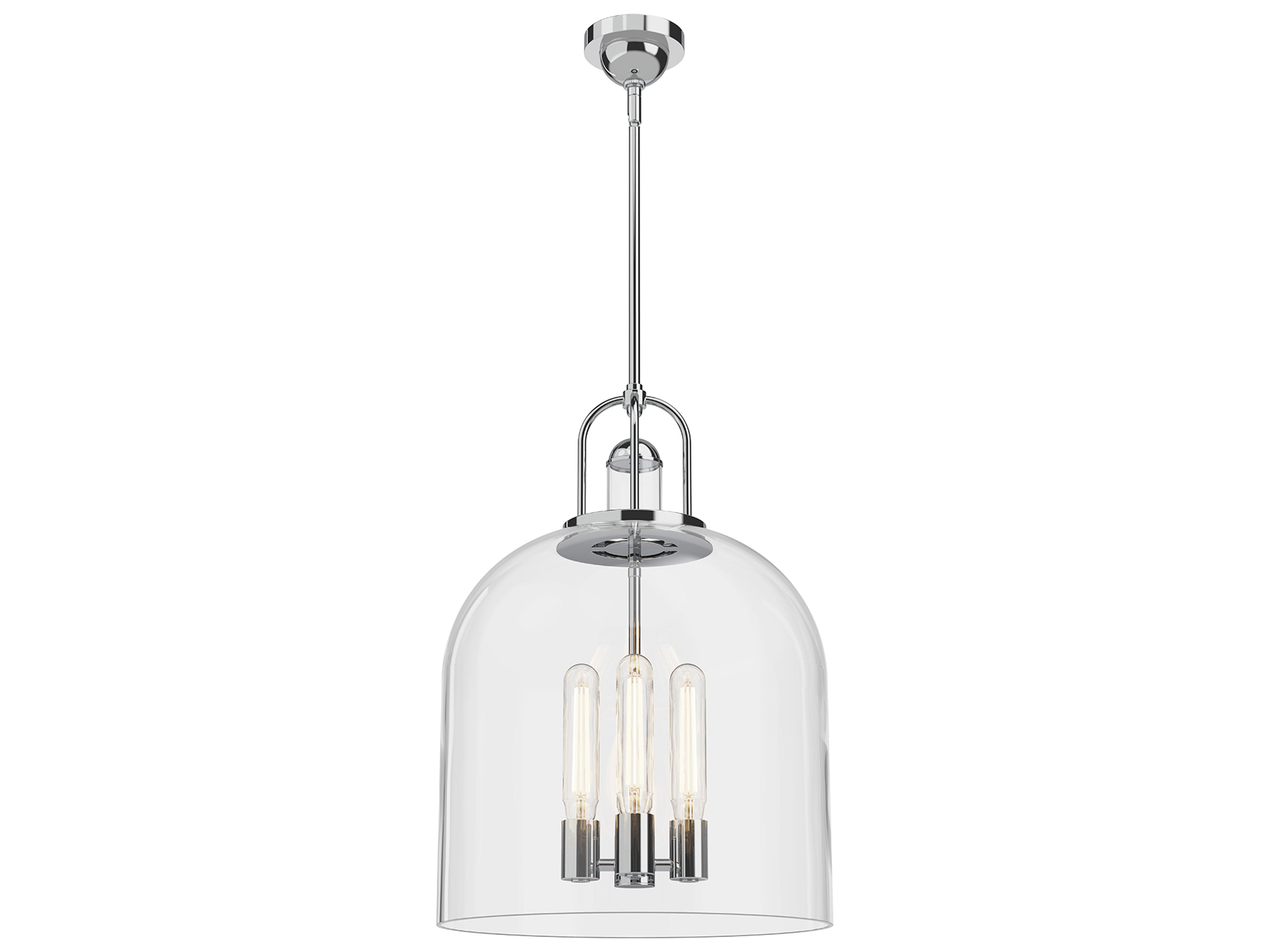 Alora Mood Lancaster 4-Light Chrome Pendant