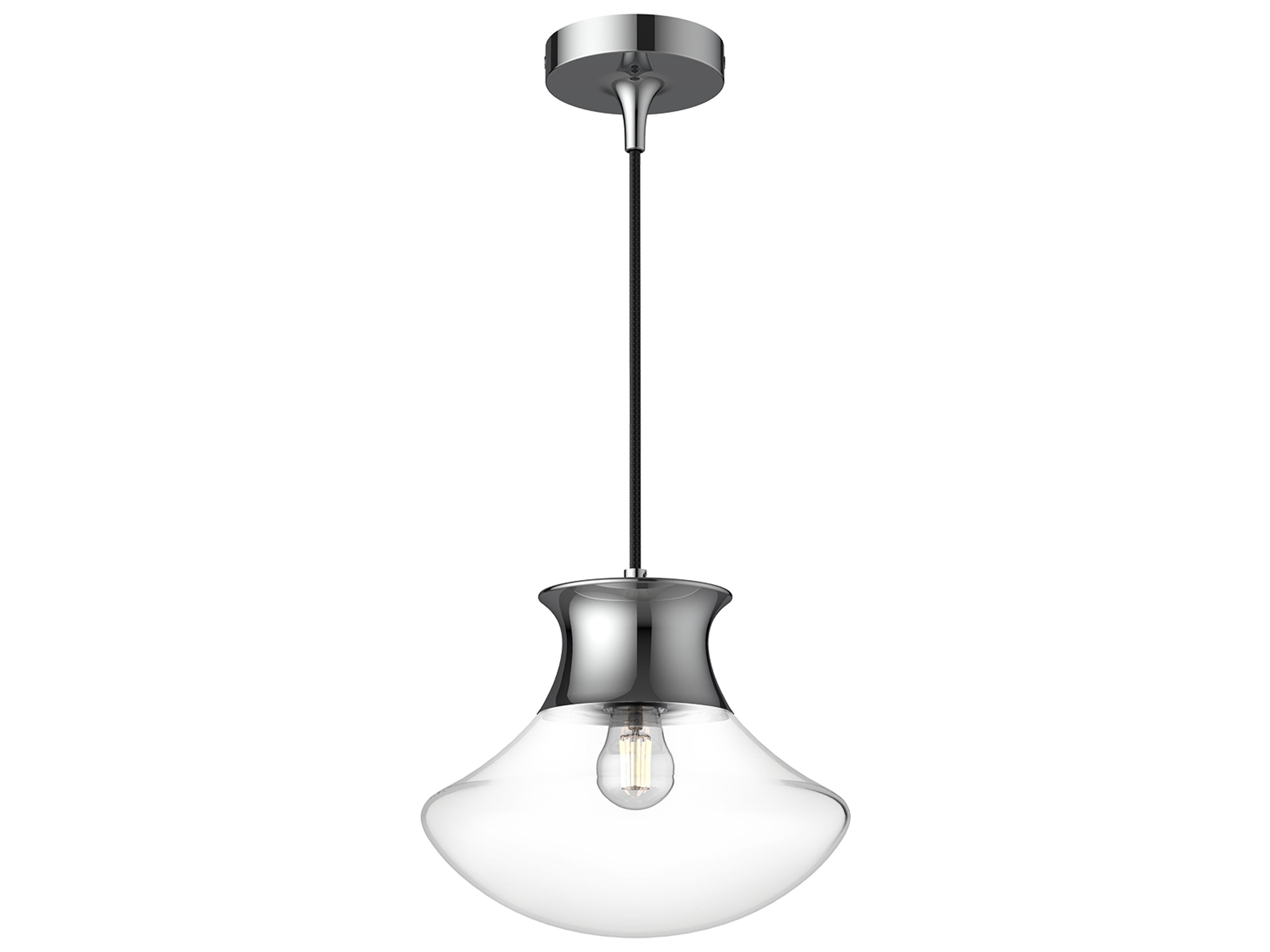 Alora Mood Marcel 1-Light Chrome Mini Pendant