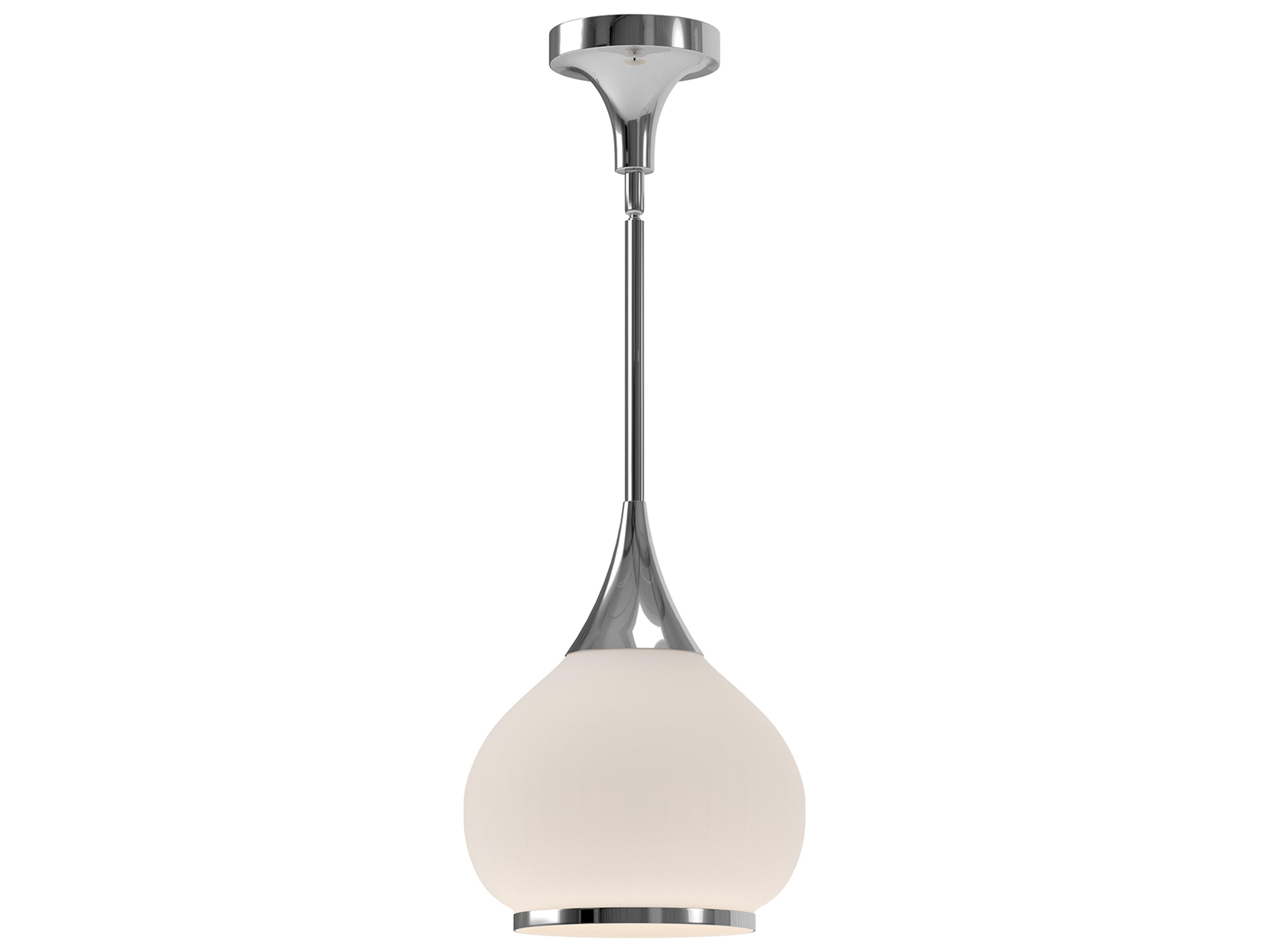 Alora Mood Hazel 1-Light Chrome Mini Pendant