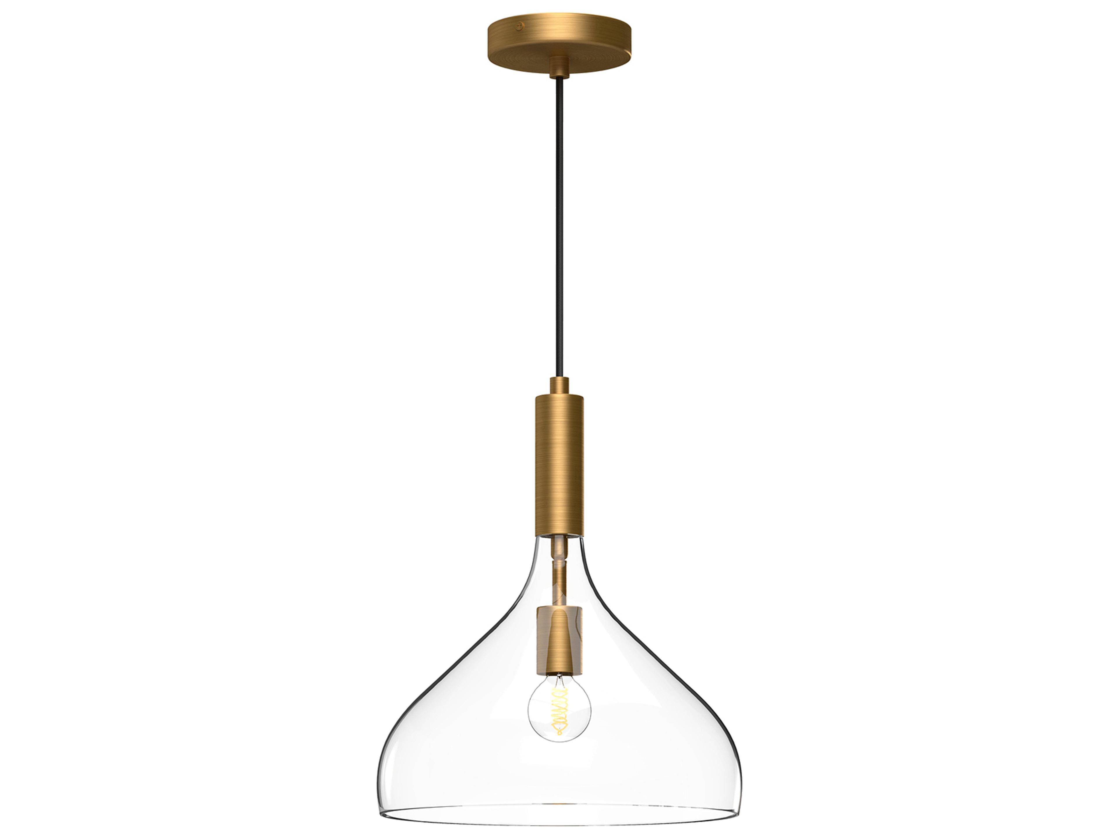 Alora Mood Belleview 1-Light Aged Gold Mini Pendant