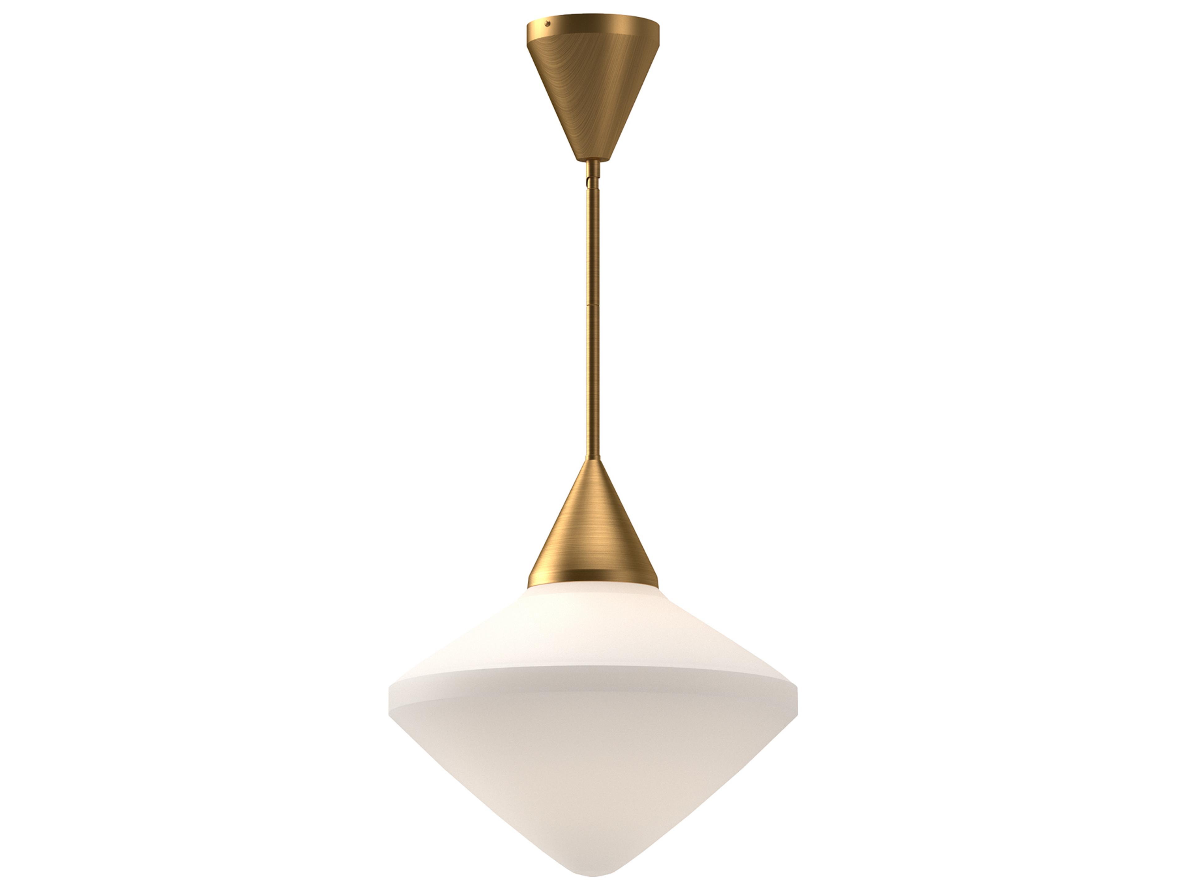 Alora Mood Nora 1-Light Aged Gold Pendant