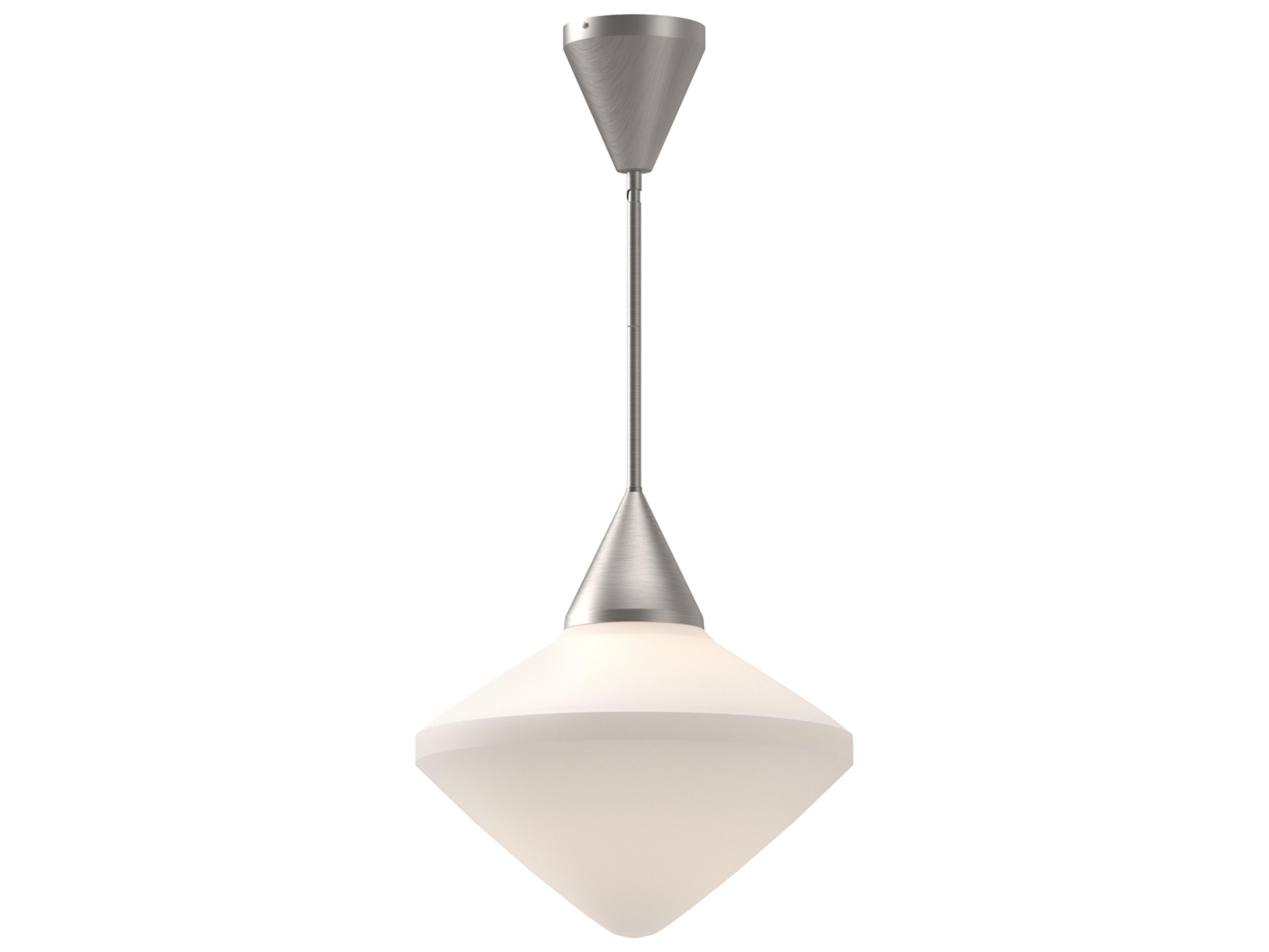 Alora Mood Nora 1-Light Brushed Nickel Pendant