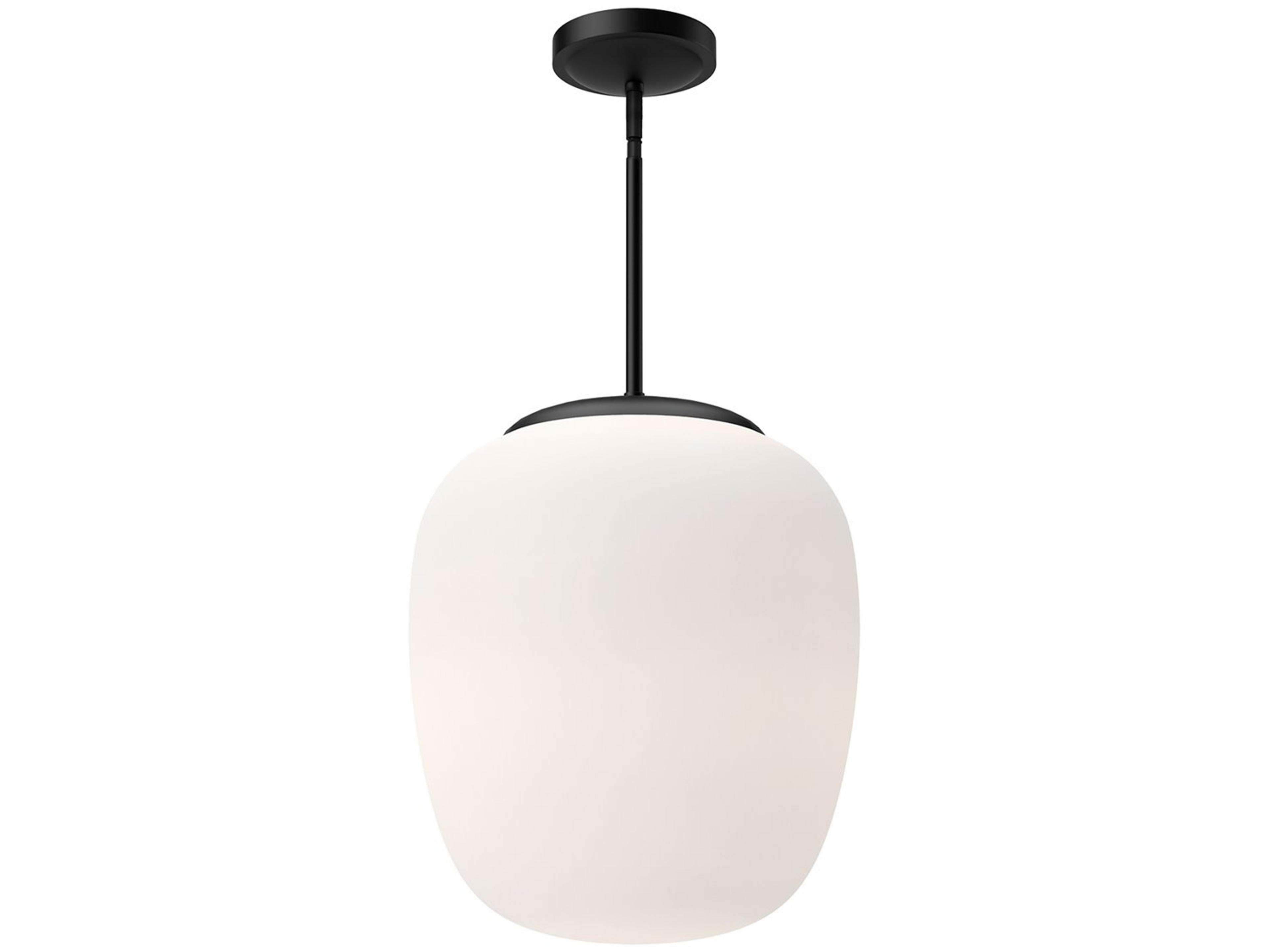 Holden 1-Light Matte Black Pendant