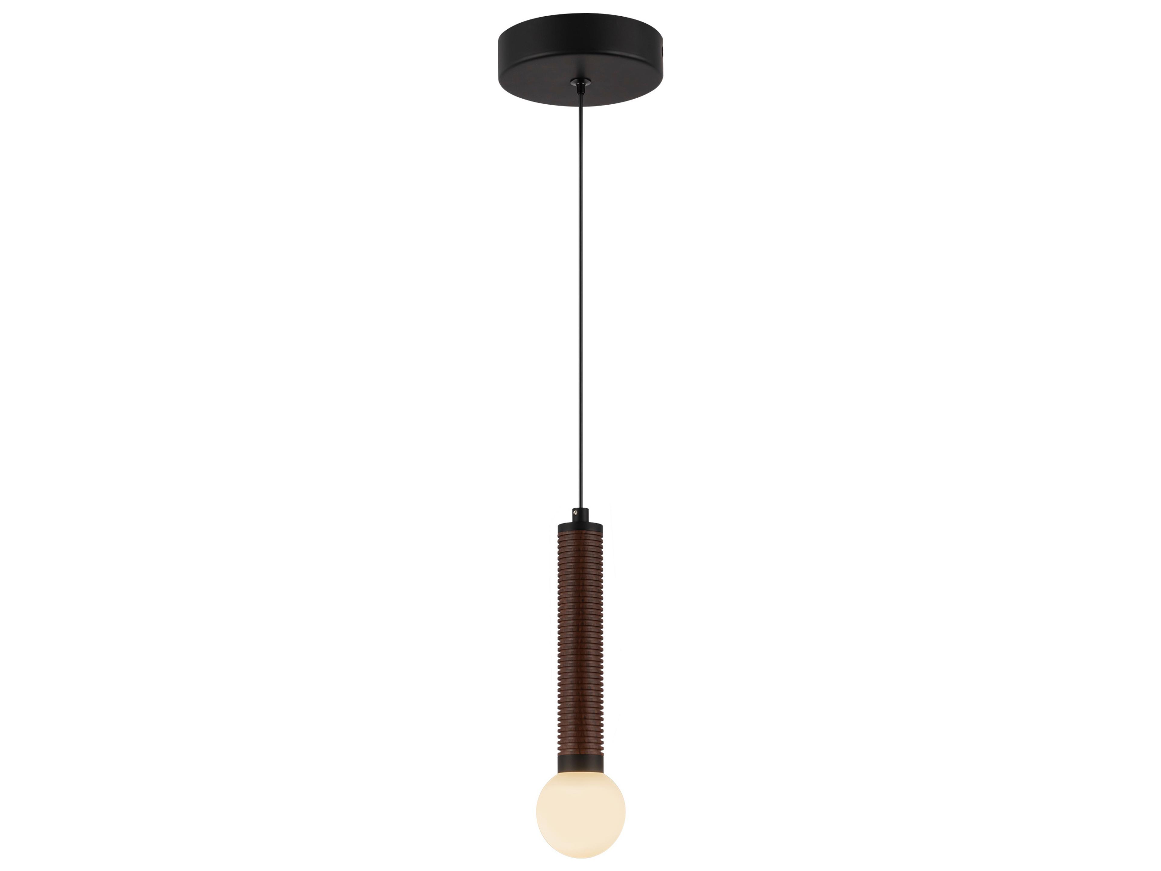 Alora Mood Arden Matte Black Mini Pendant