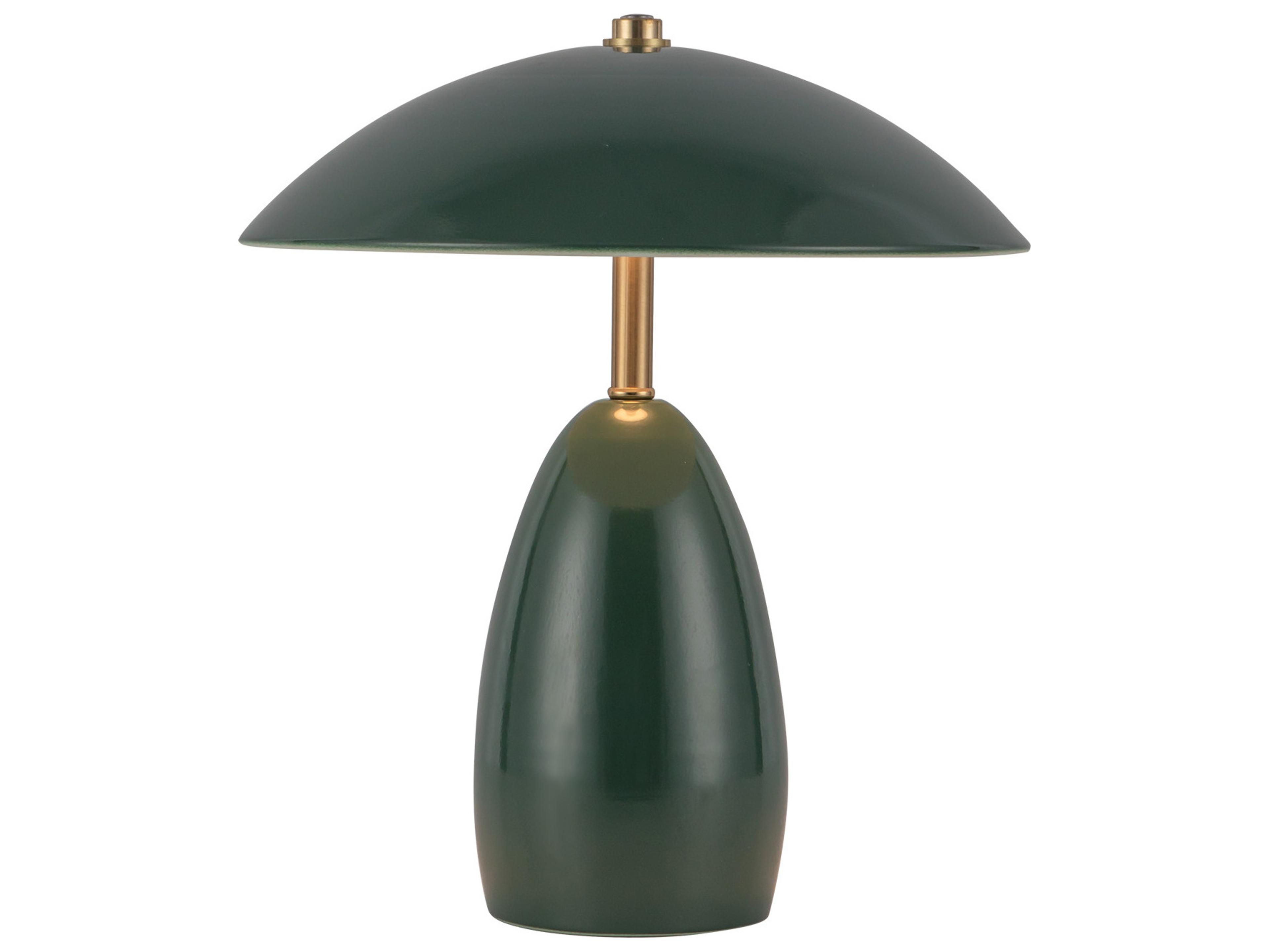 Alora Mood Poppy Pine Green Table Lamp