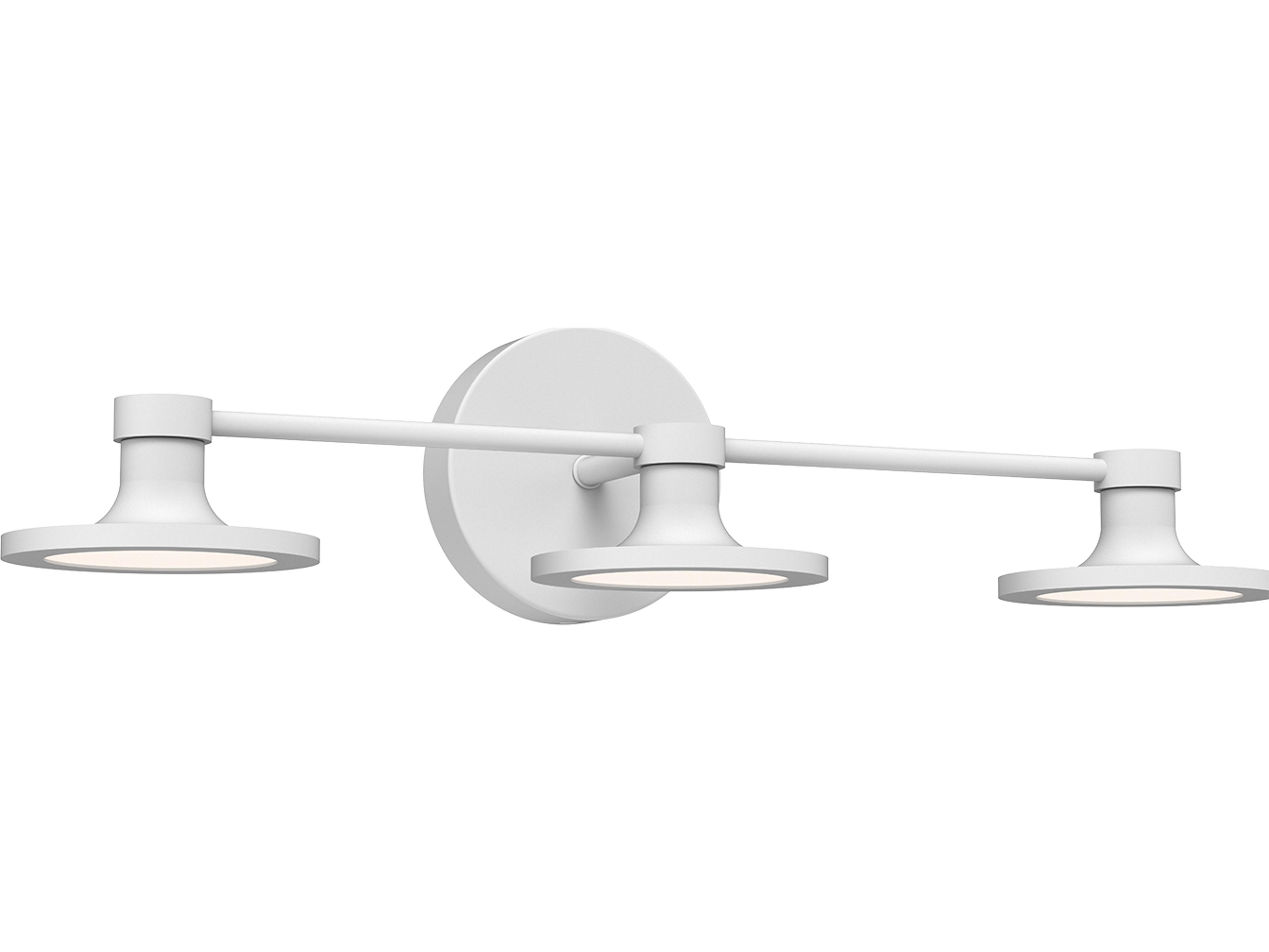 Alora Mood Issa White Vanity Light