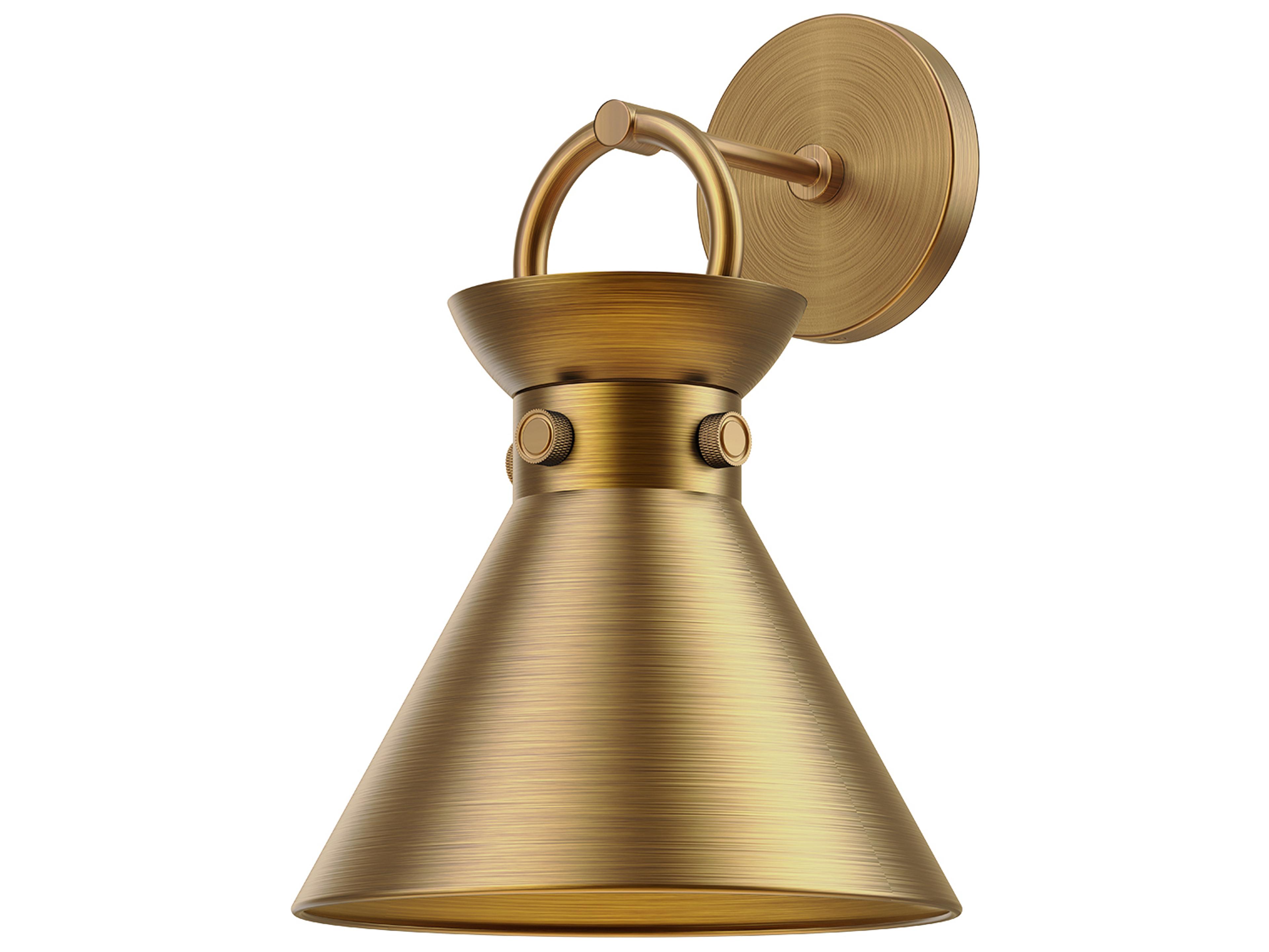 Alora Mood Emerson 1-Light Aged Gold Wall Sconce