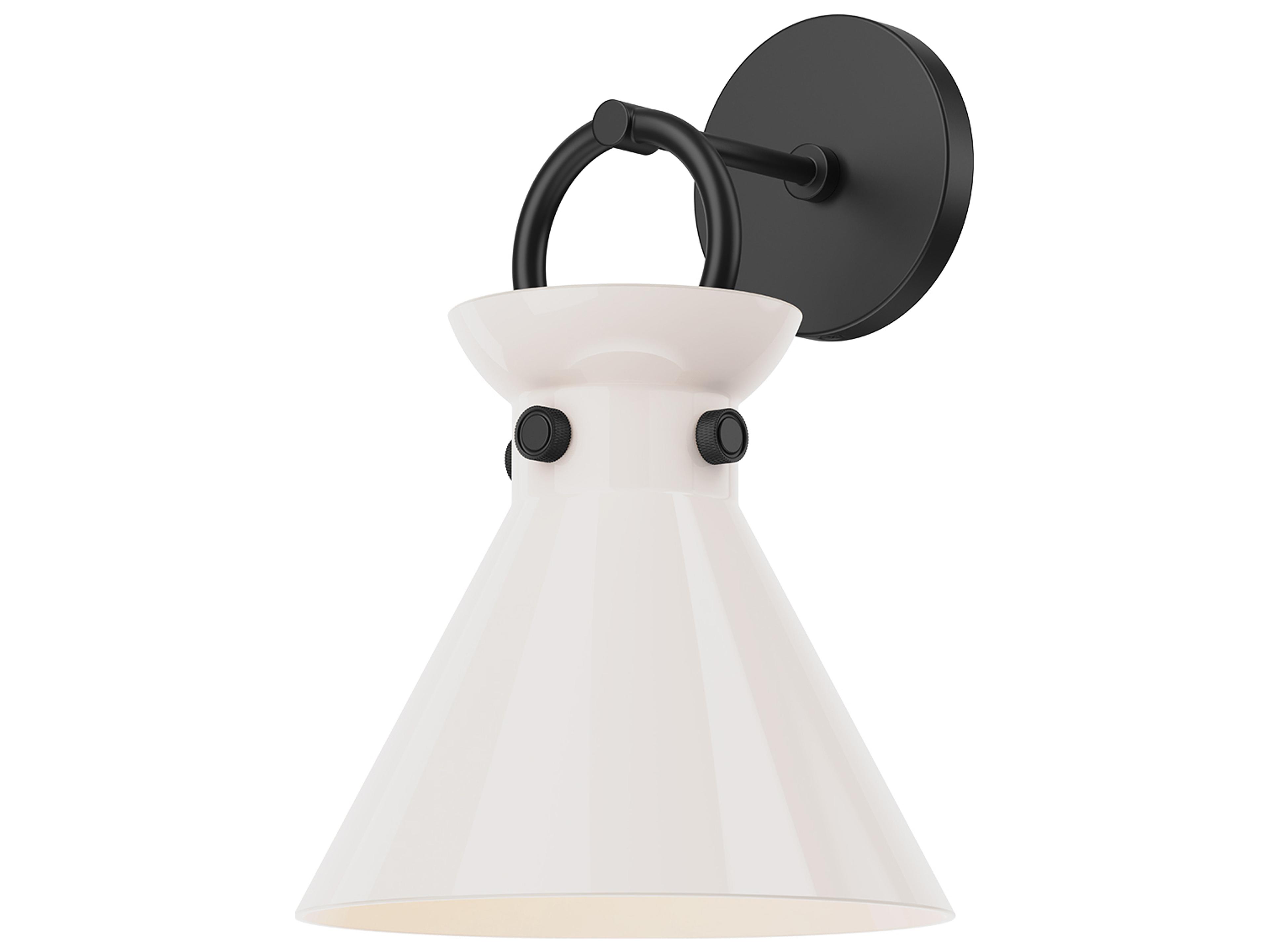 Alora Mood Emerson 1-Light Matte Black Wall Sconce