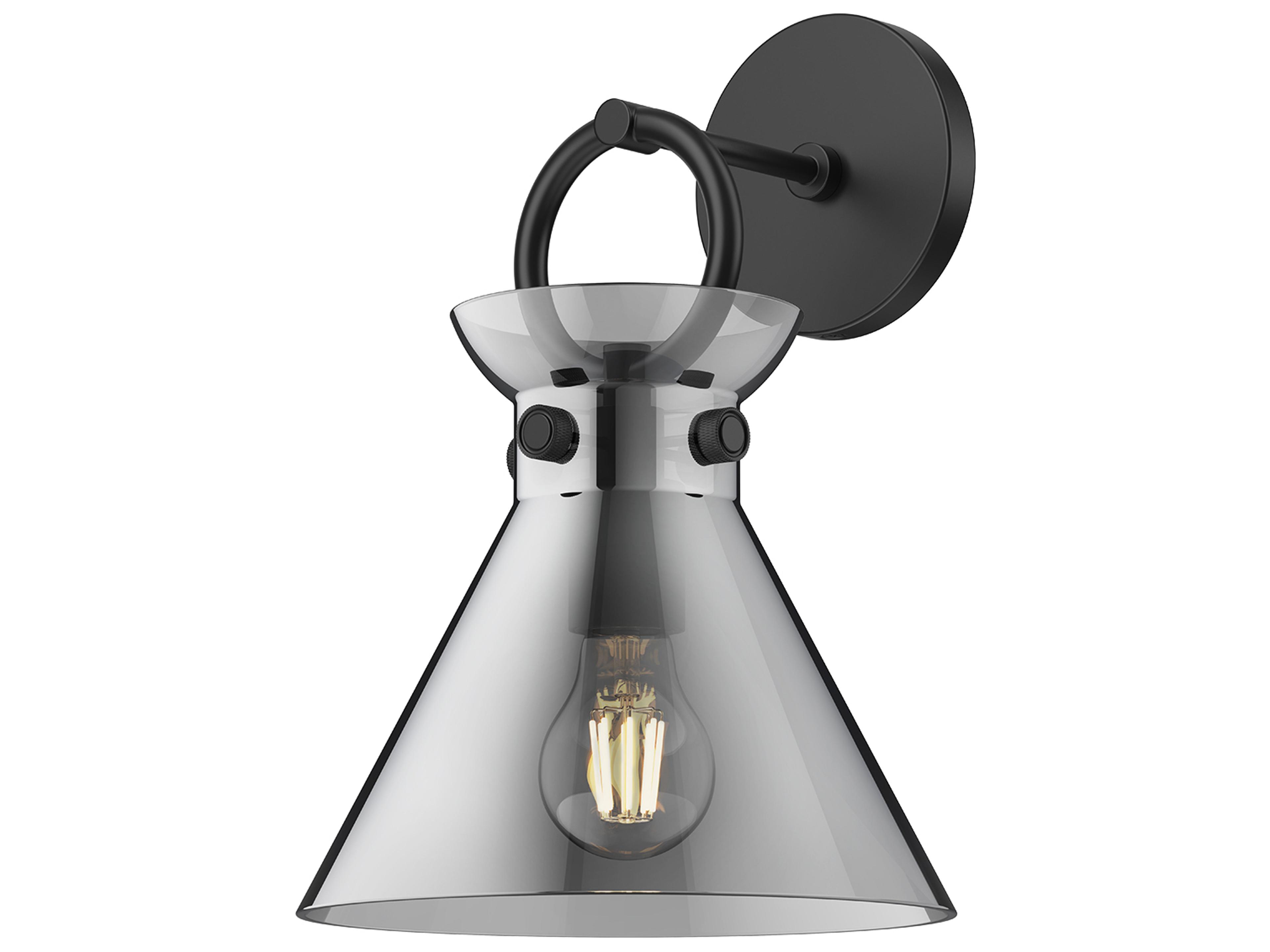 Alora Mood Emerson 1-Light Matte Black Wall Sconce