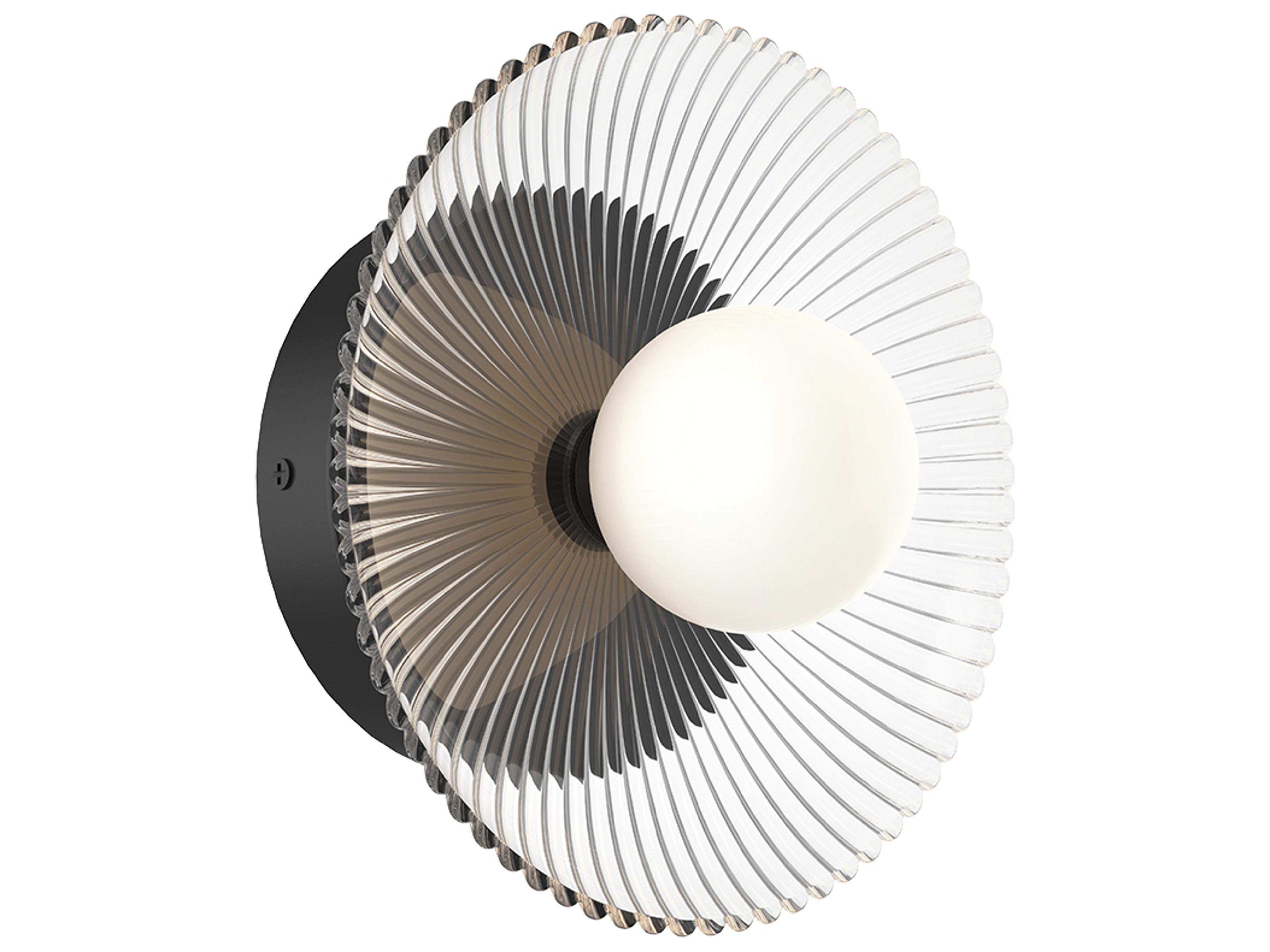 Alora Mood Hera Matte Black Wall Sconce