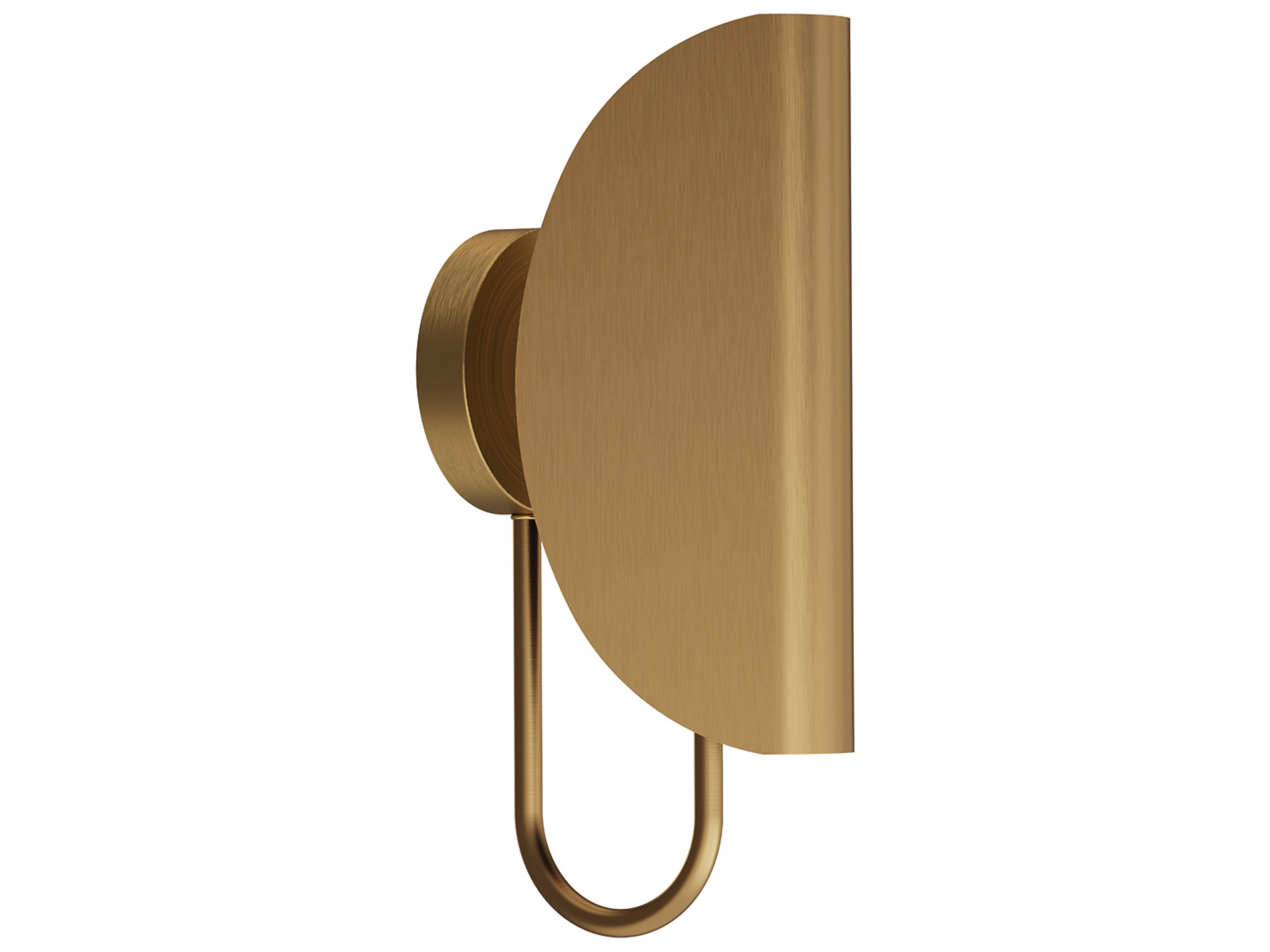 Alora Mood Seno 1-Light Aged Gold Wall Sconce