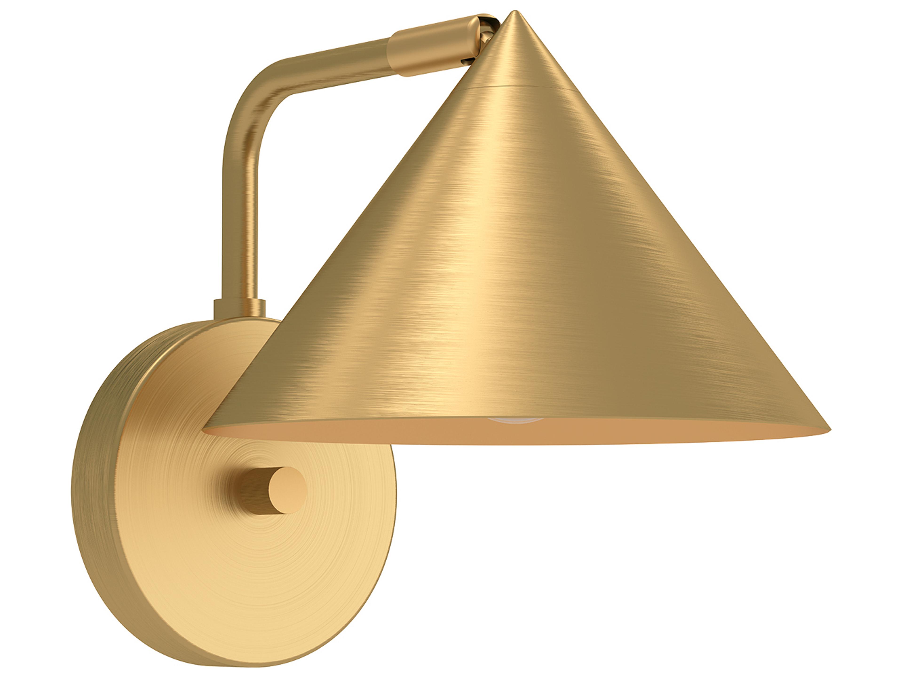Alora Mood Remy 1-Light Brushed Gold Wall Sconce