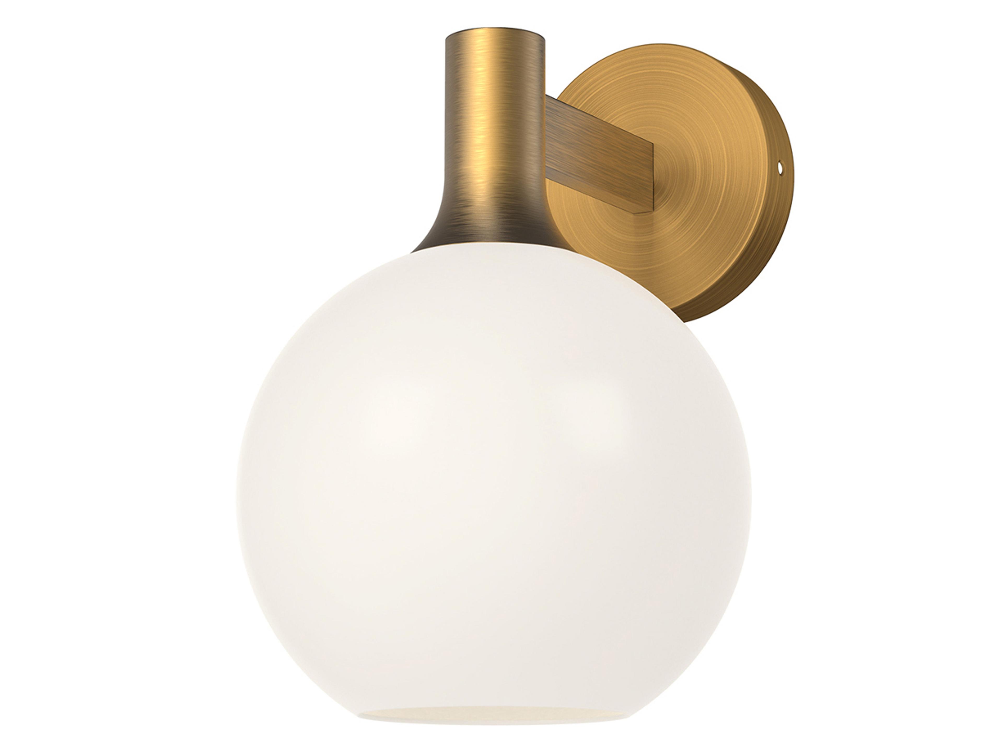 Alora Mood Castilla 1-Light Aged Gold Wall Sconce