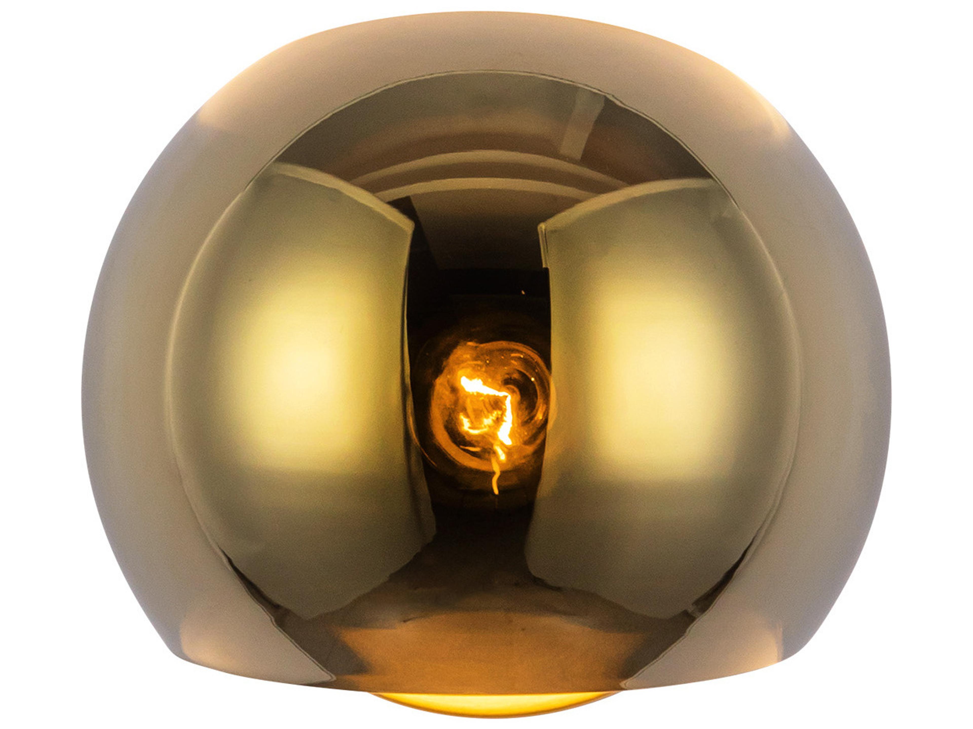 Alora Mood Willow 1-Light Brushed Gold Wall Sconce