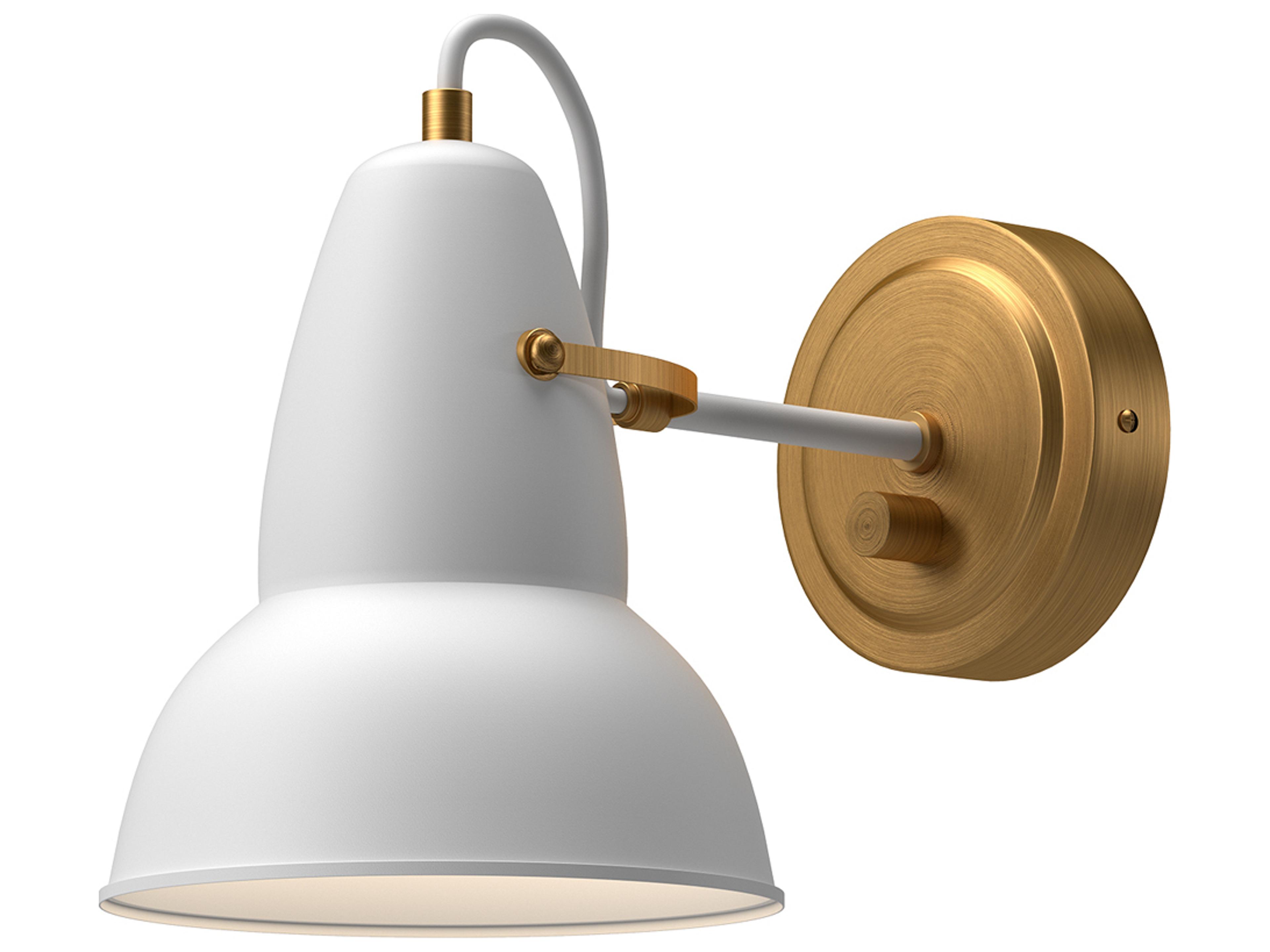 Alora Mood Felix 1-Light Aged Gold Wall Sconce