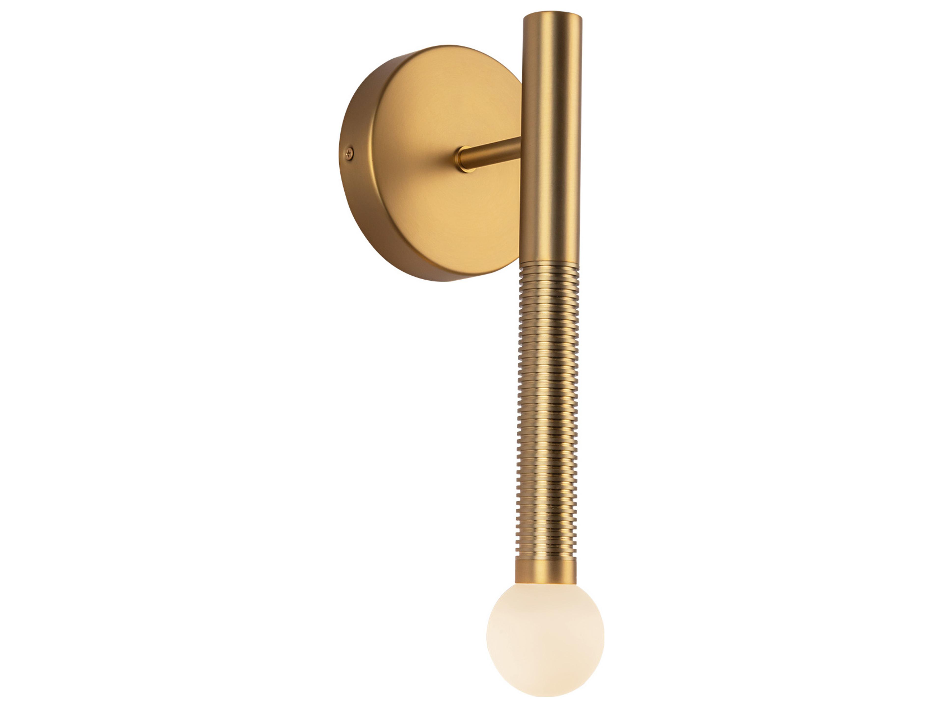 Alora Mood Arden Brushed Gold Wall Sconce