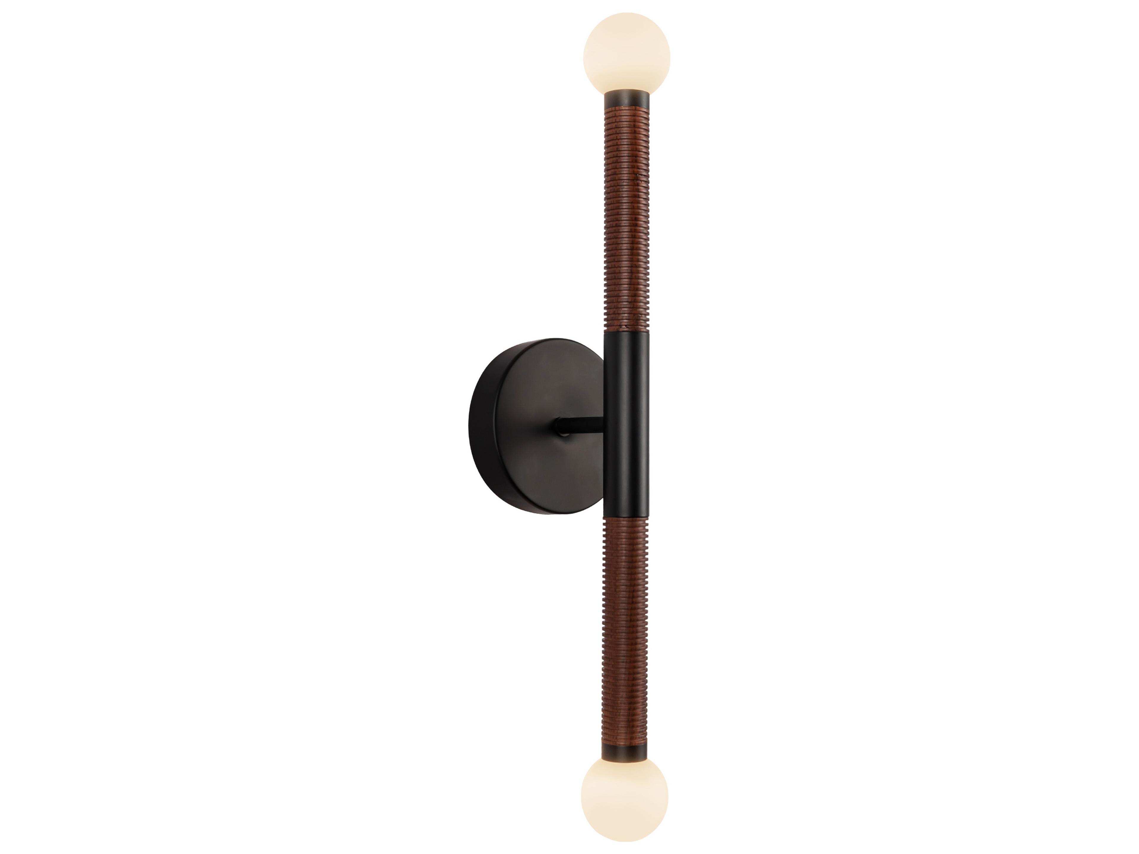 Alora Mood Arden Matte Black Wall Sconce