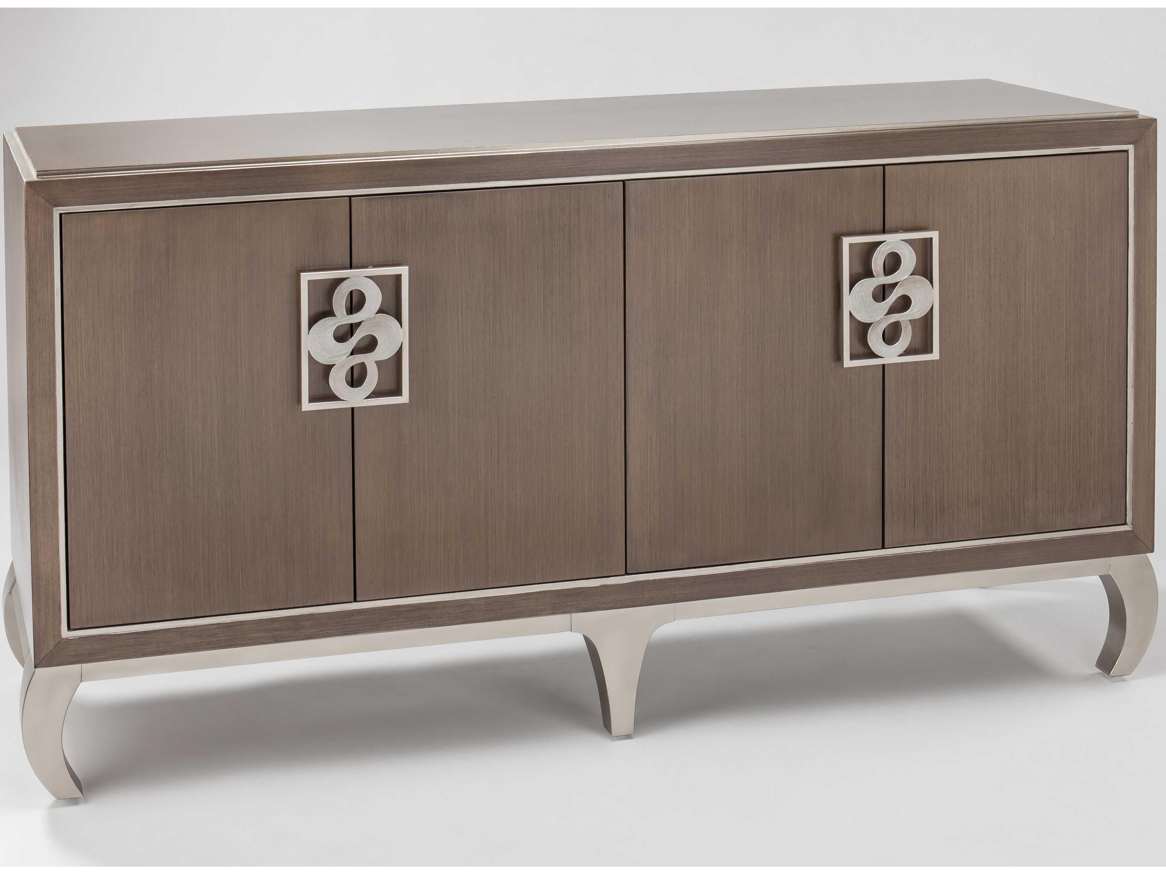 Artmax 70" Champagne Silver Sideboard