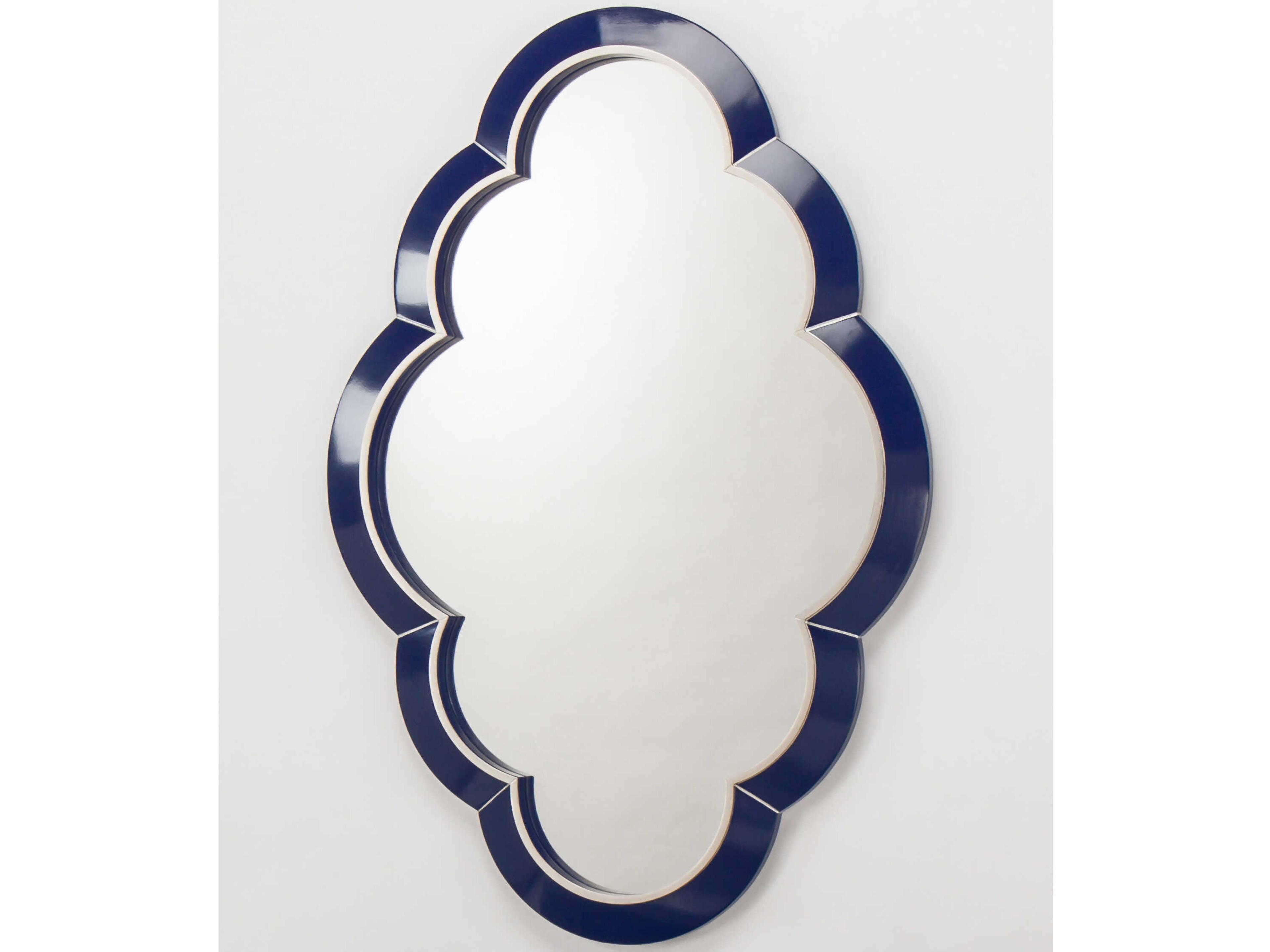 Artmax Semi-gloss Lapis Blue Wall Mirror