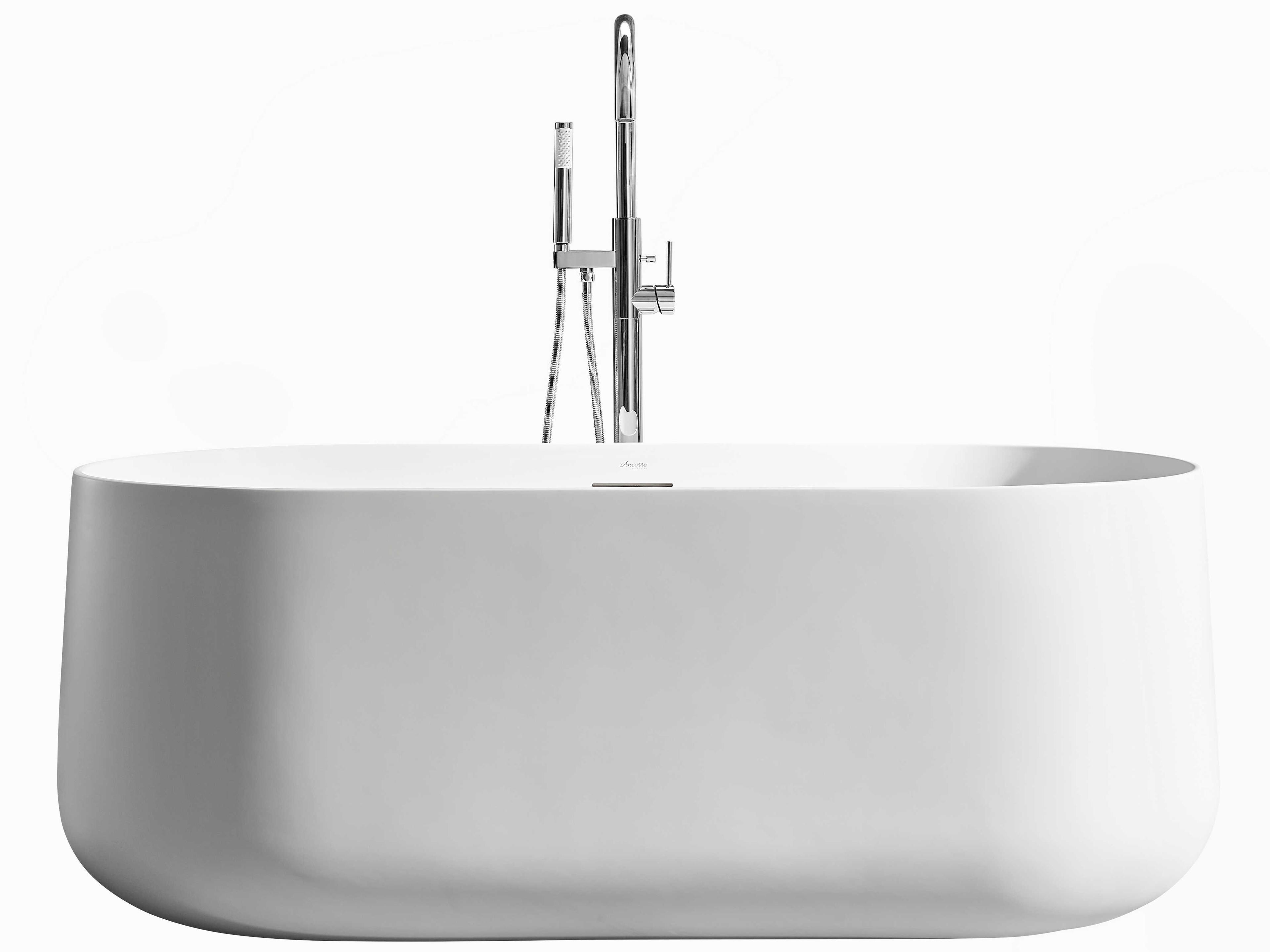 Cossue Matte White Bathtub