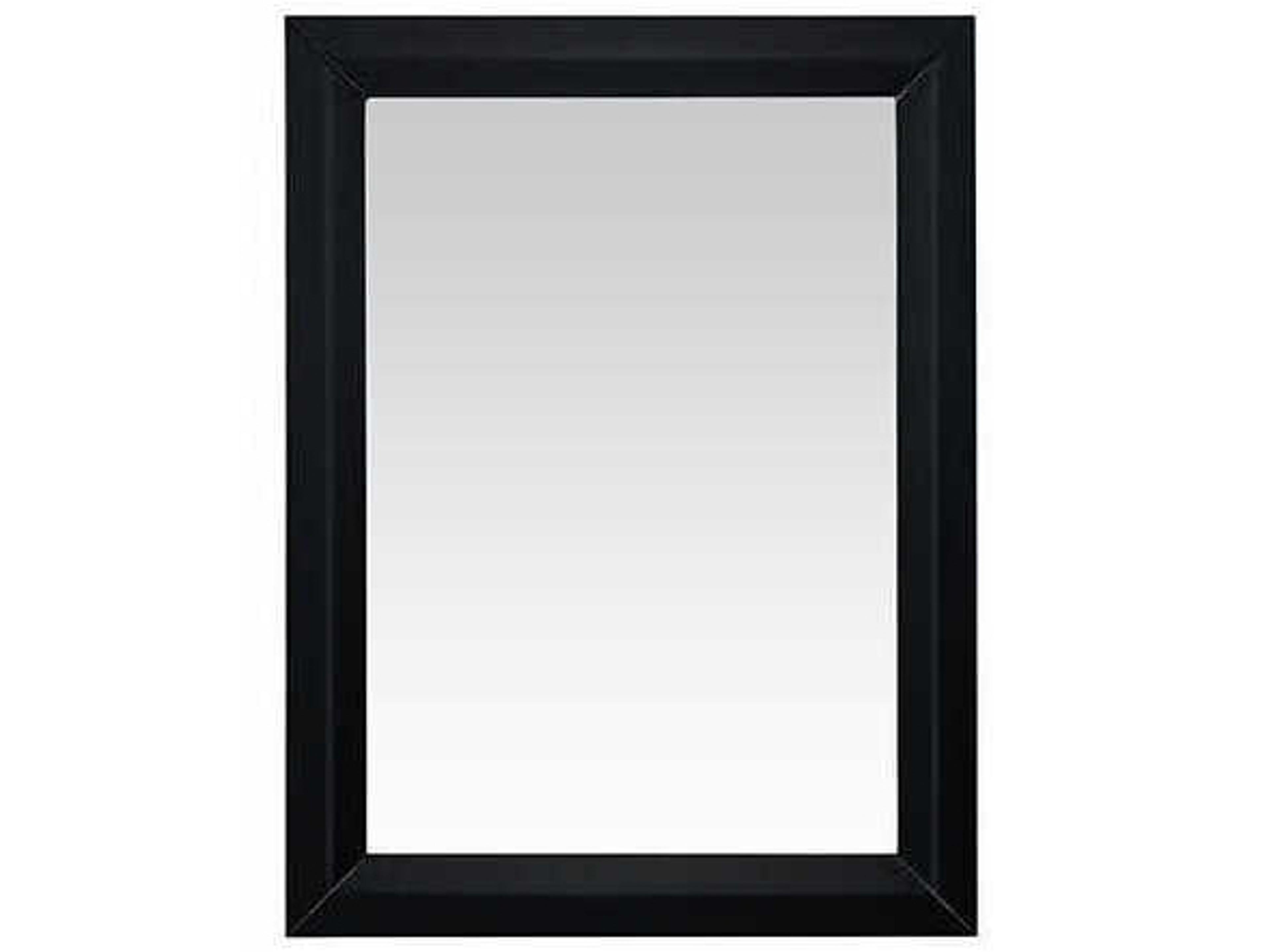 Ancerre Designs Black Onyx Rectangular Wall Mirror