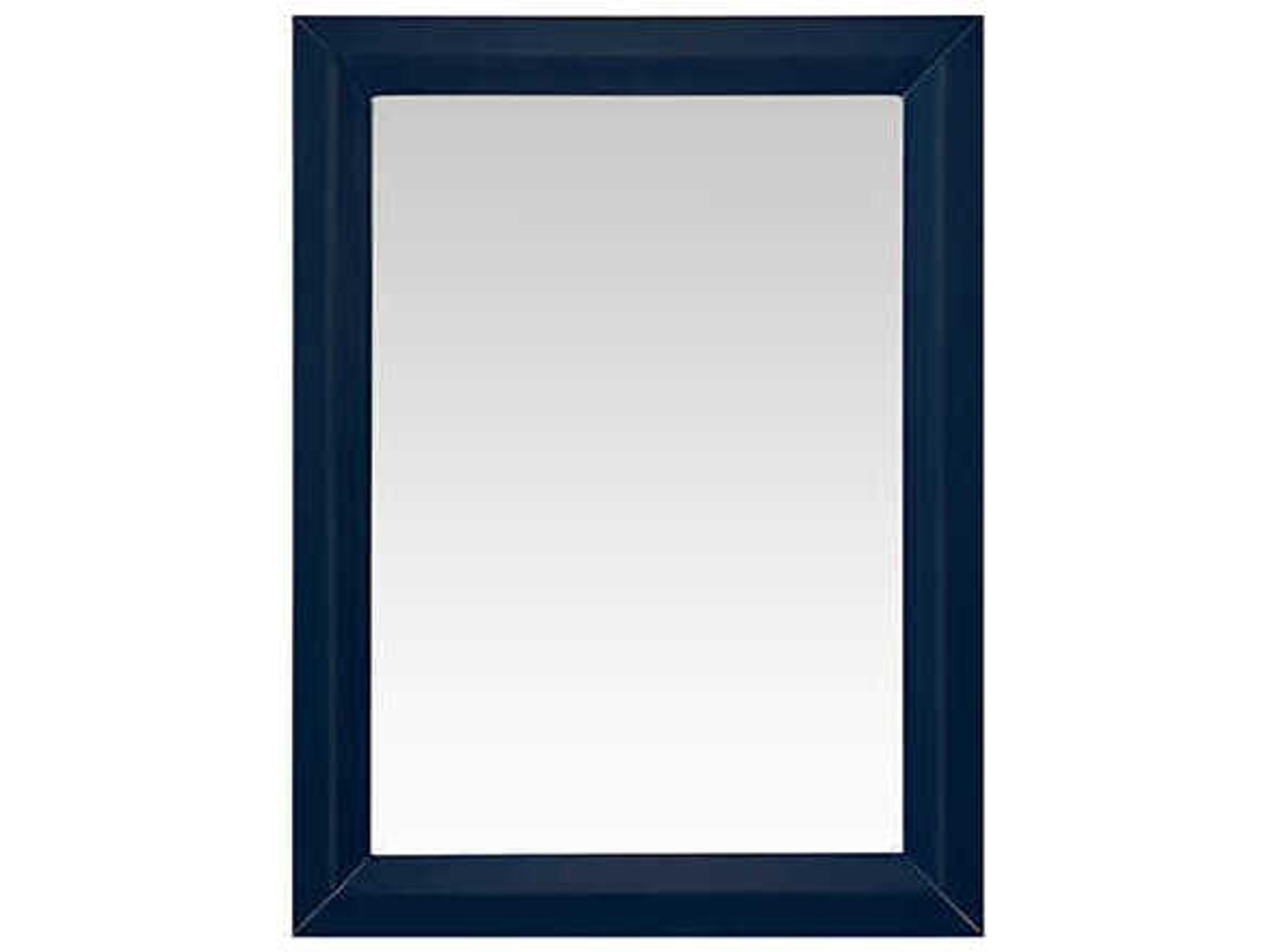 Ancerre Designs Heritage Blue Rectangular Wall Mirror