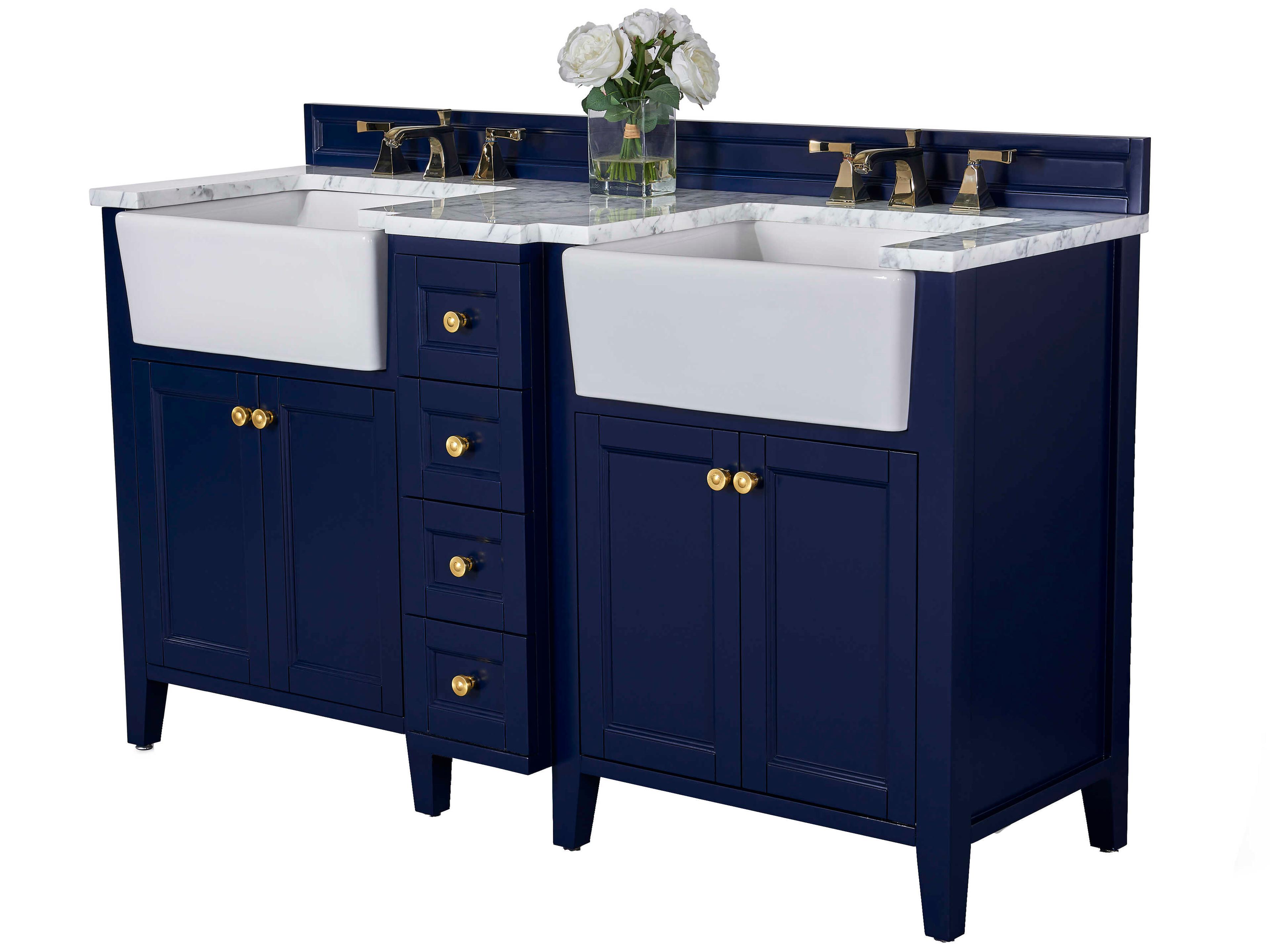 Adeline Heritage Blue 60" Vanity