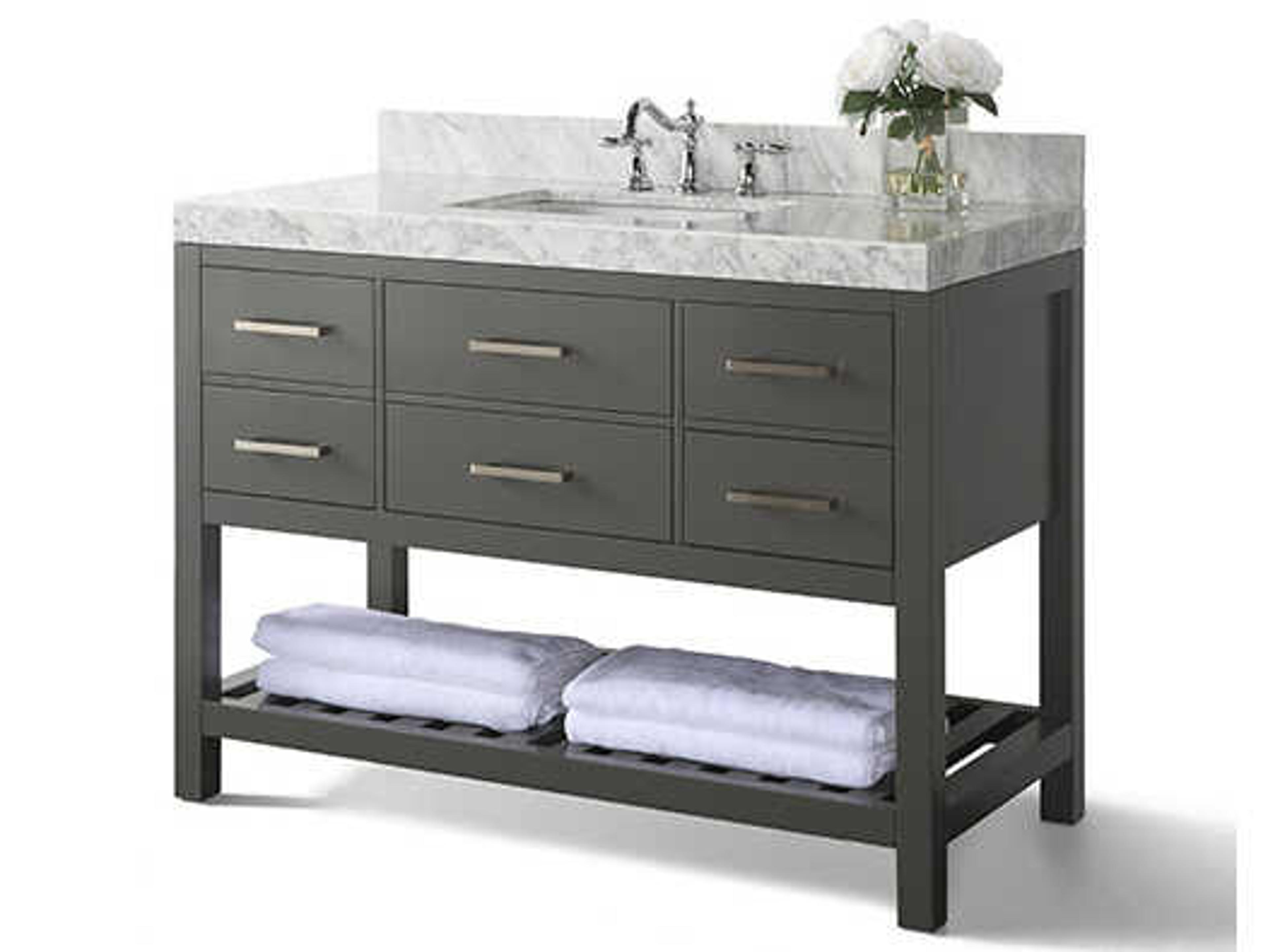 Ancerre Designs Elizabeth Sapphire Gray 48" Vanity