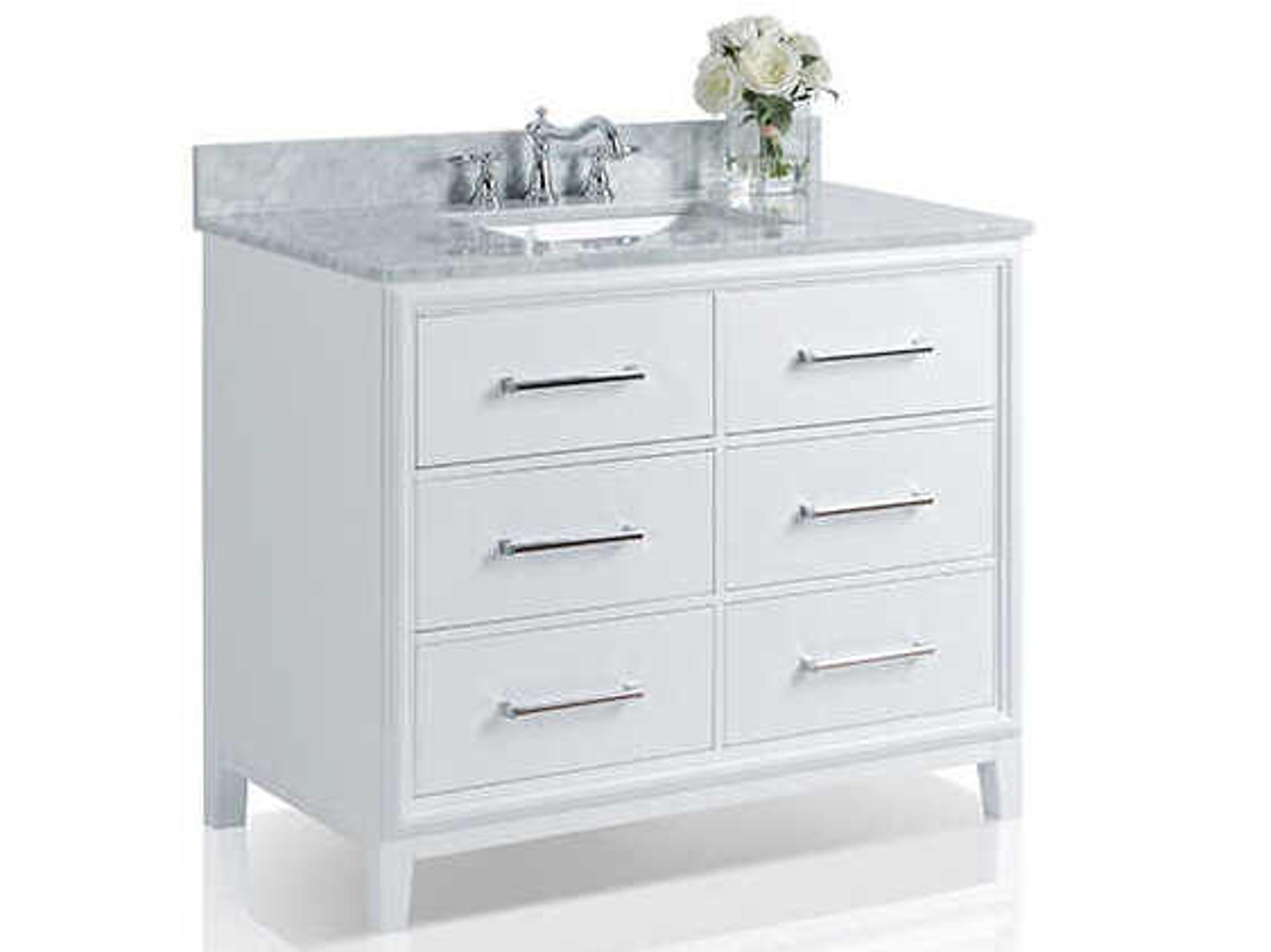 Ellie White 42" Vanity