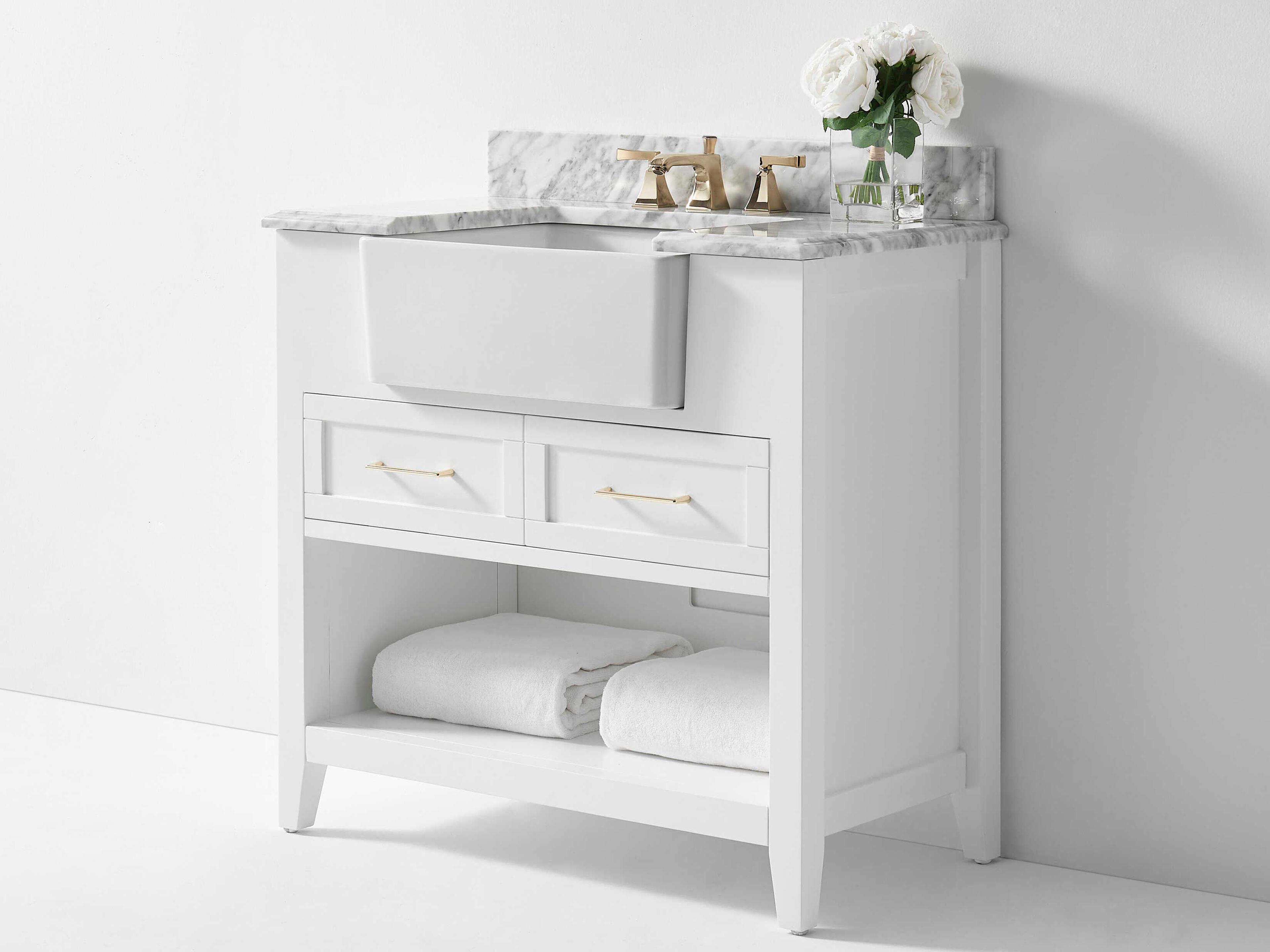 Hayley White 36" Vanity