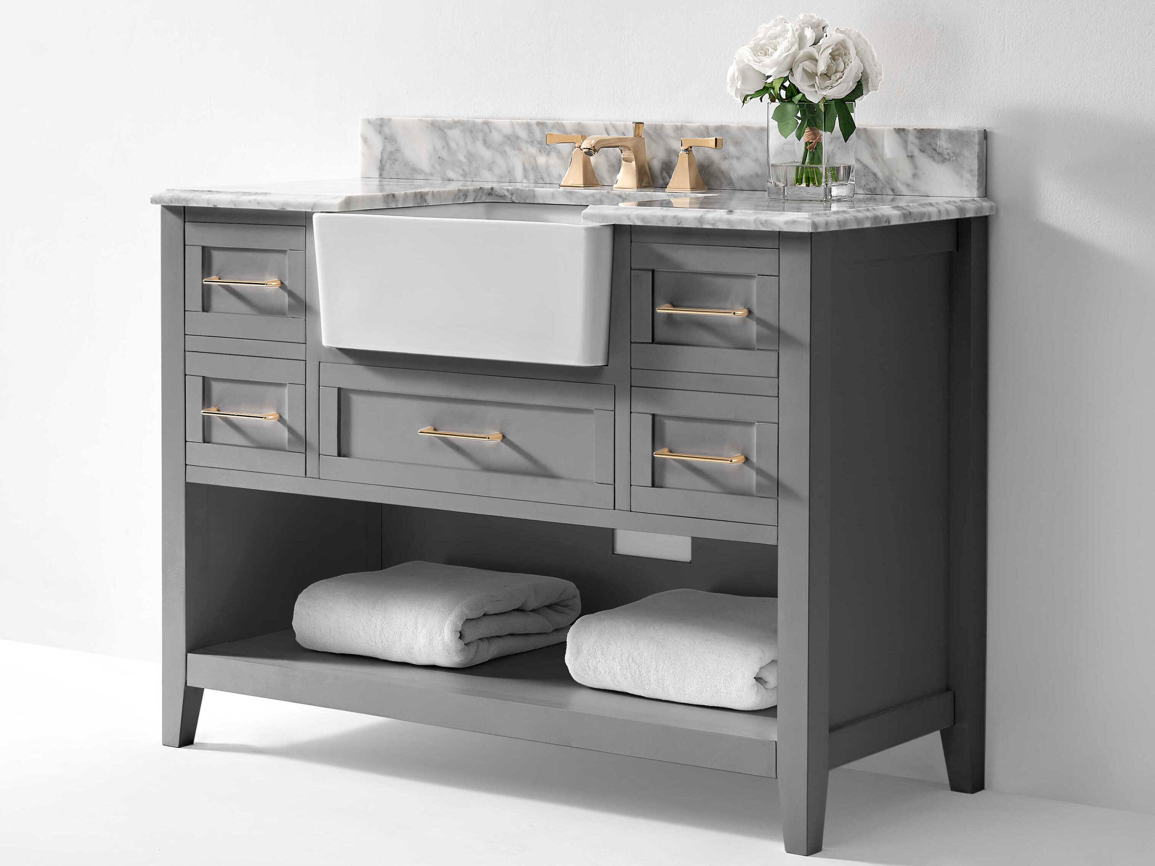 Hayley Sea Cloud Gray 48" Vanity