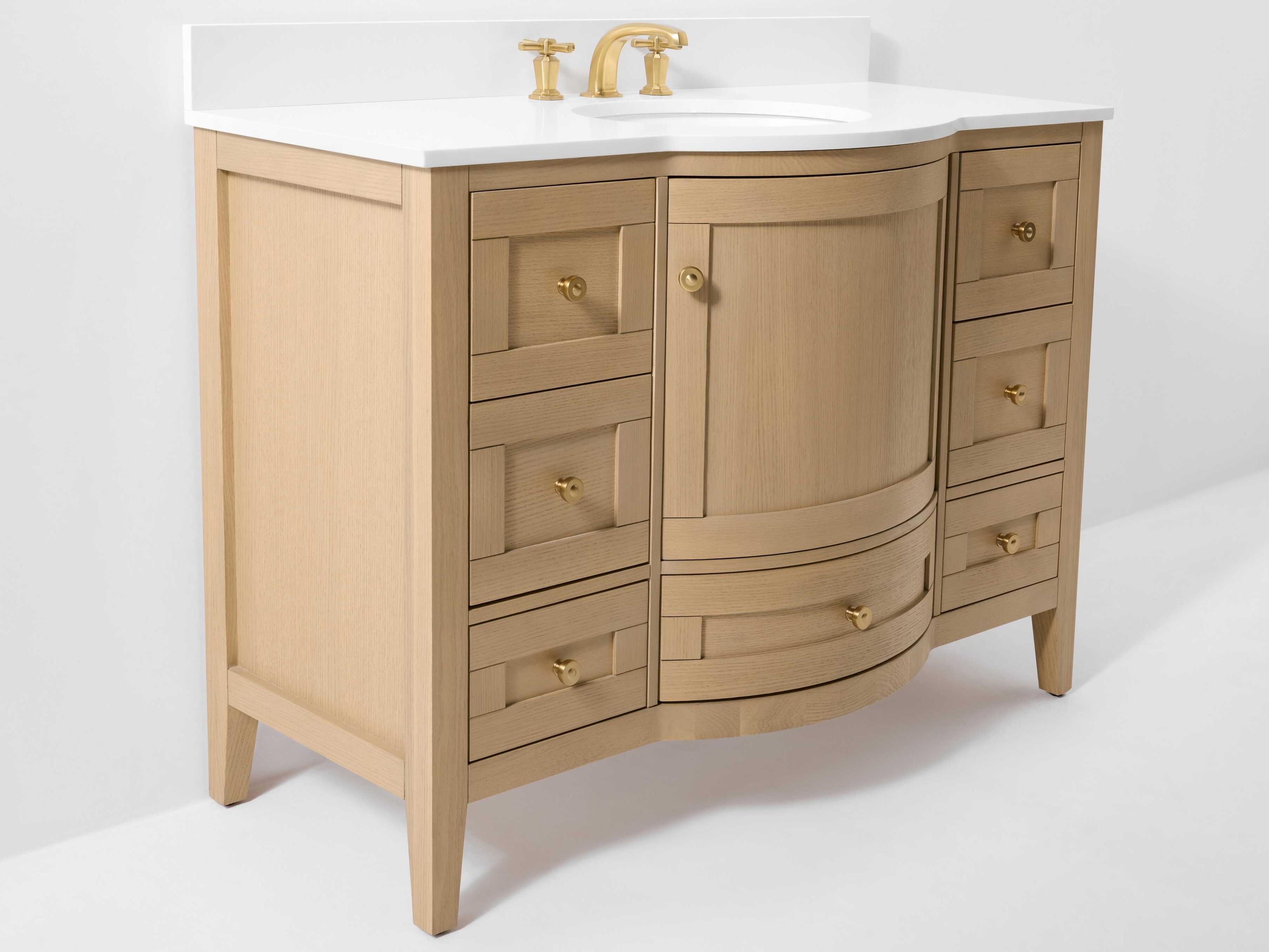 Ancerre Designs Lauren Oak 42" Vanity