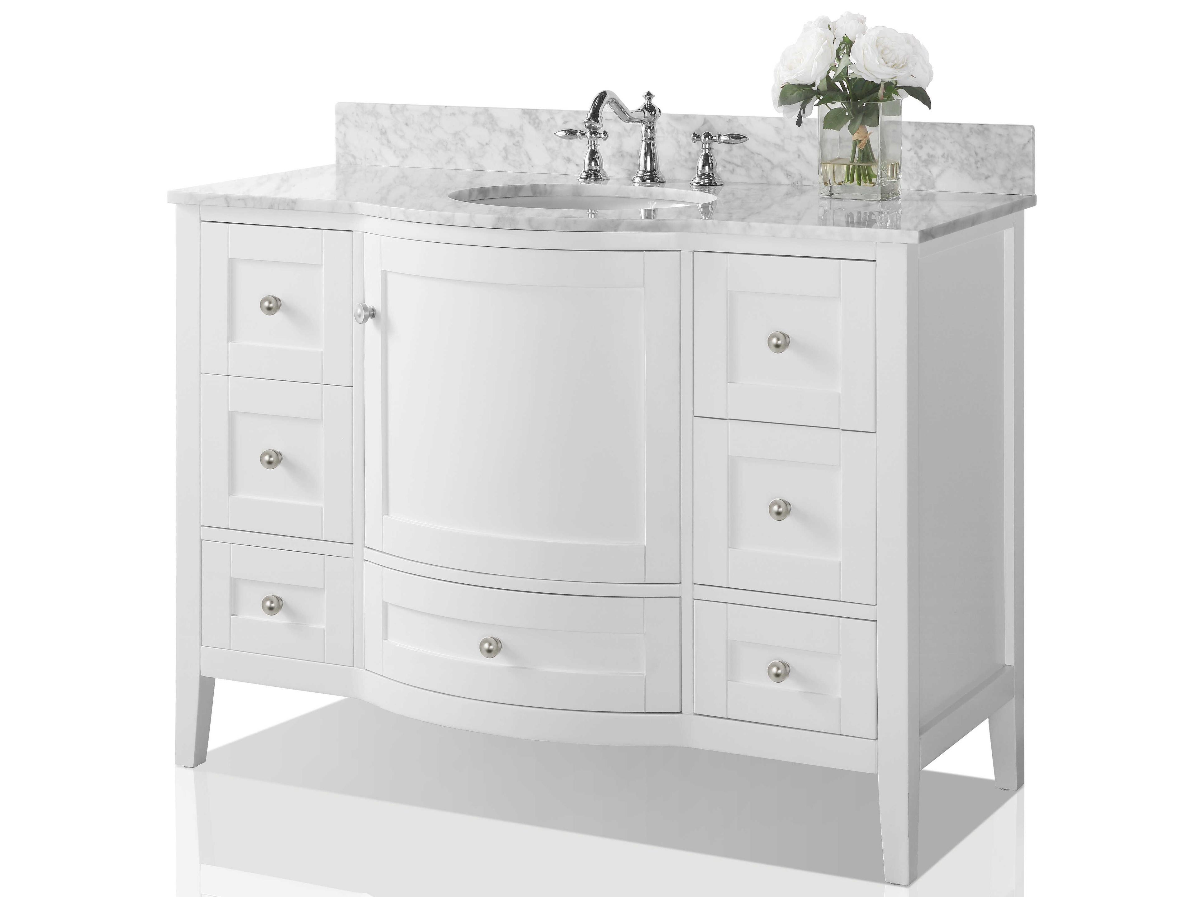 Ancerre Designs Lauren White 48" Vanity