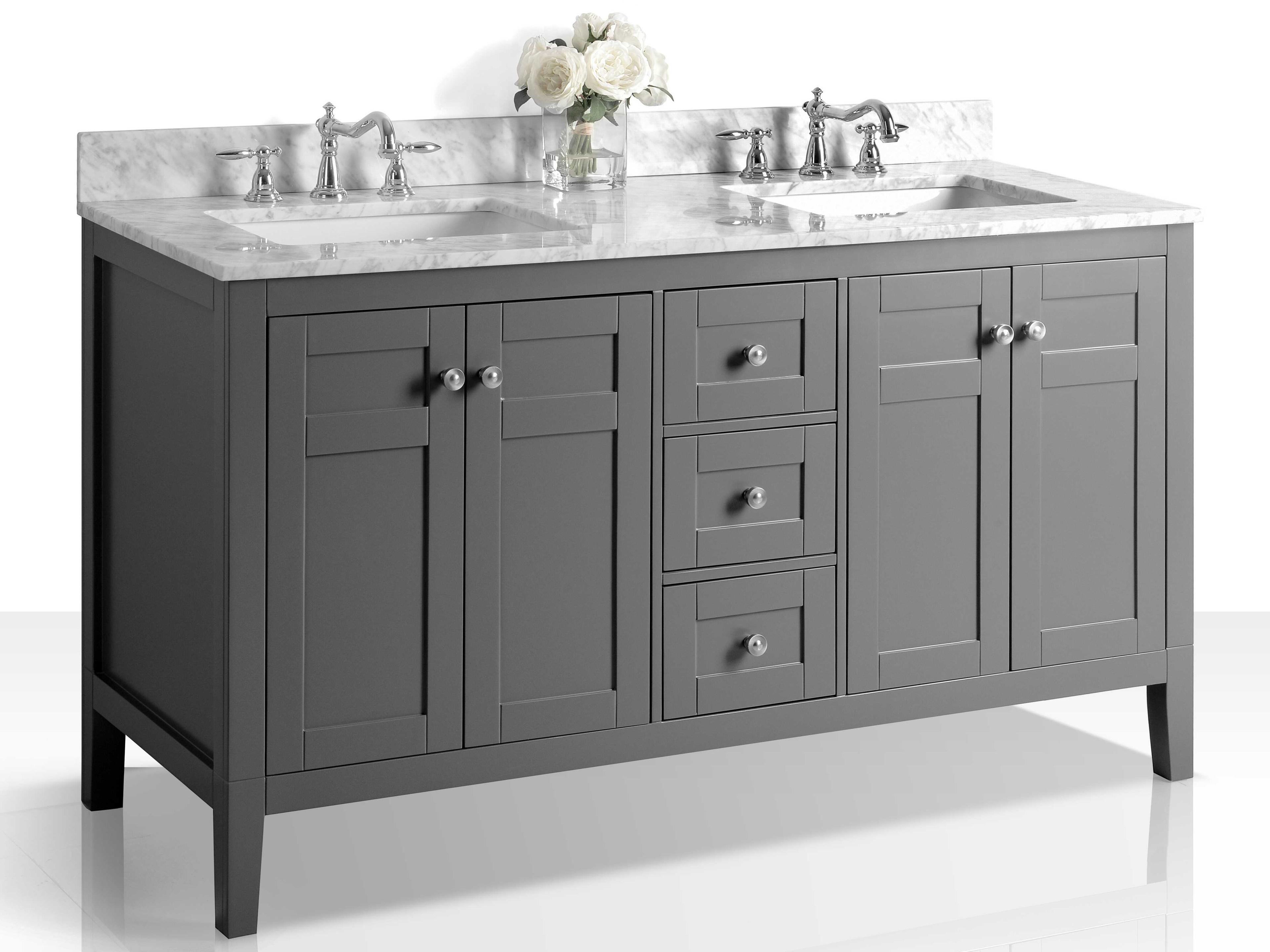 Maili Sapphire Gray 60" Vanity