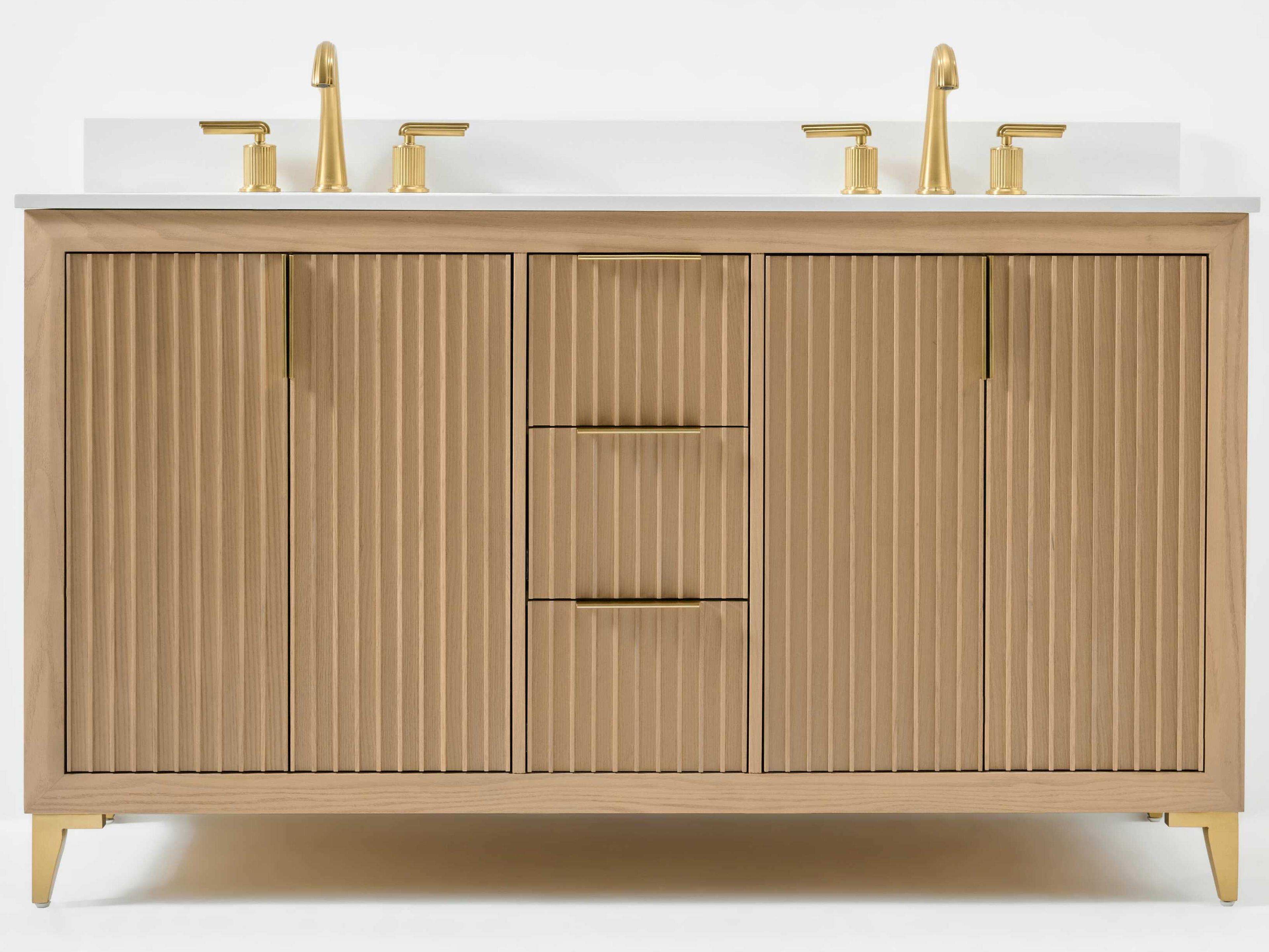 Ancerre Designs Turlington Oak 60" Vanity