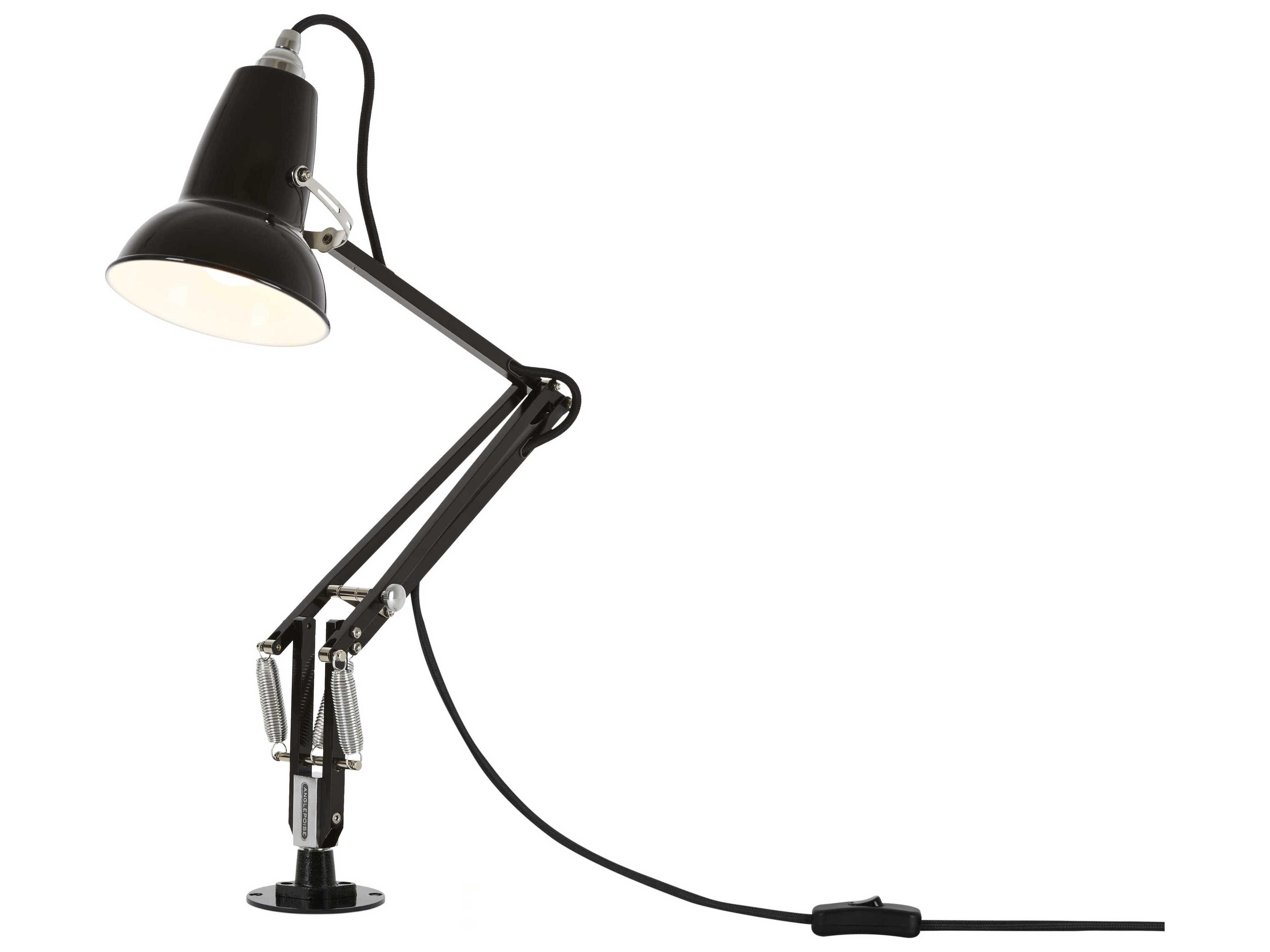 Anglepoise Original-1227 Mini Jet Black Desk Lamp with Insert