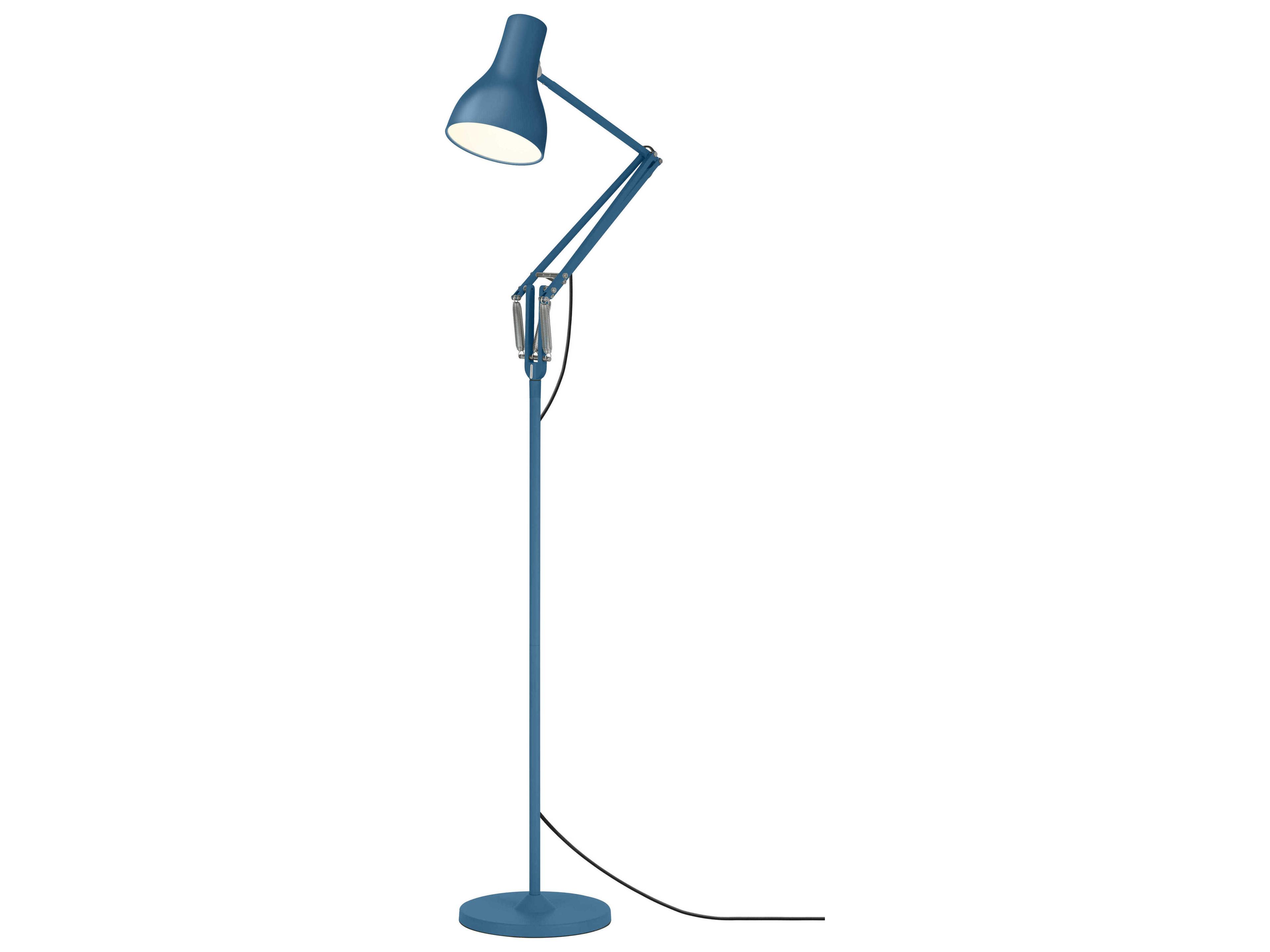 Anglepoise Type-75 Margaret Howell Saxon Blue Floor Lamp