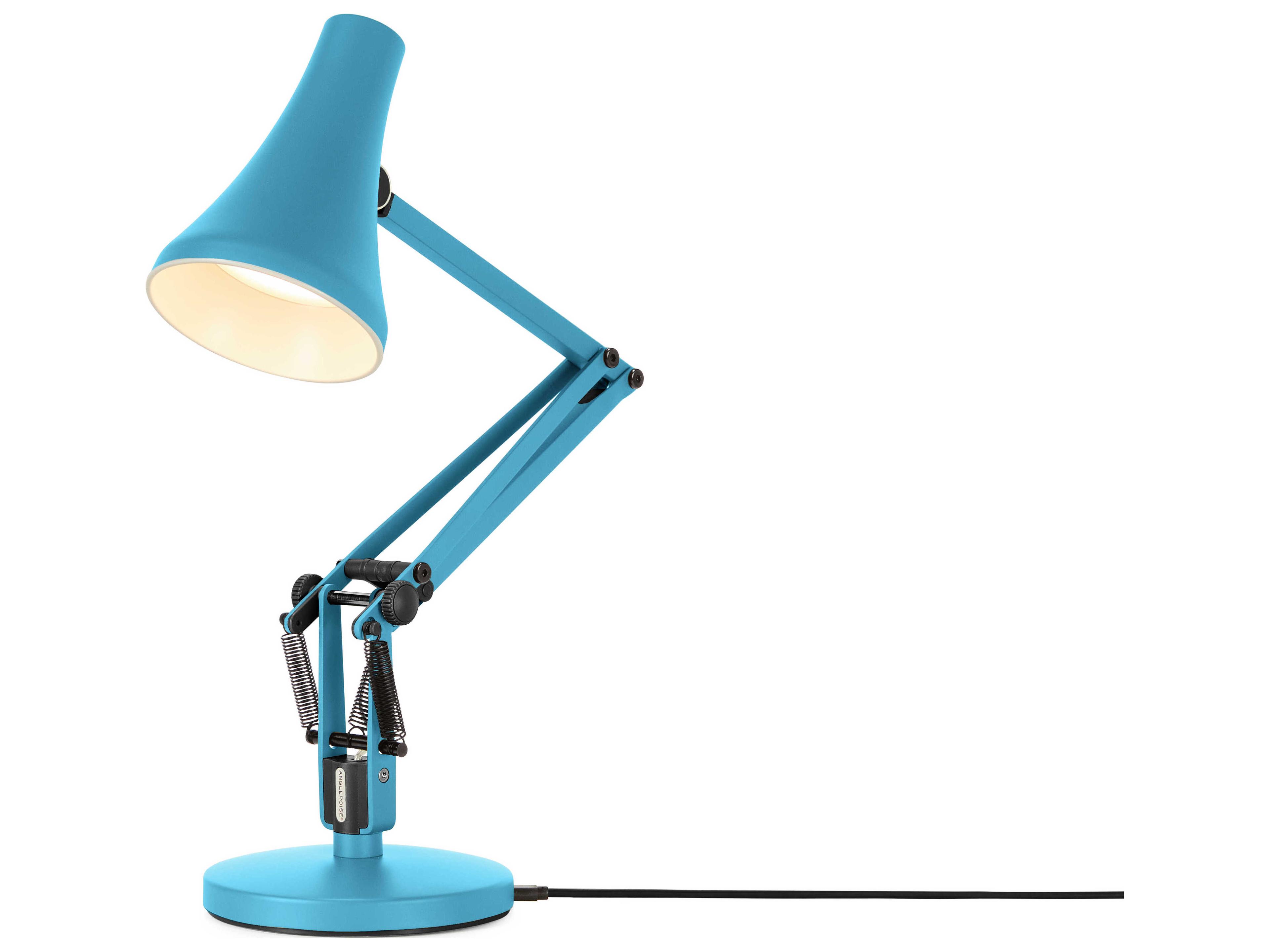 Anglepoise 90-Mini Turquoise Blue Desk Lamp