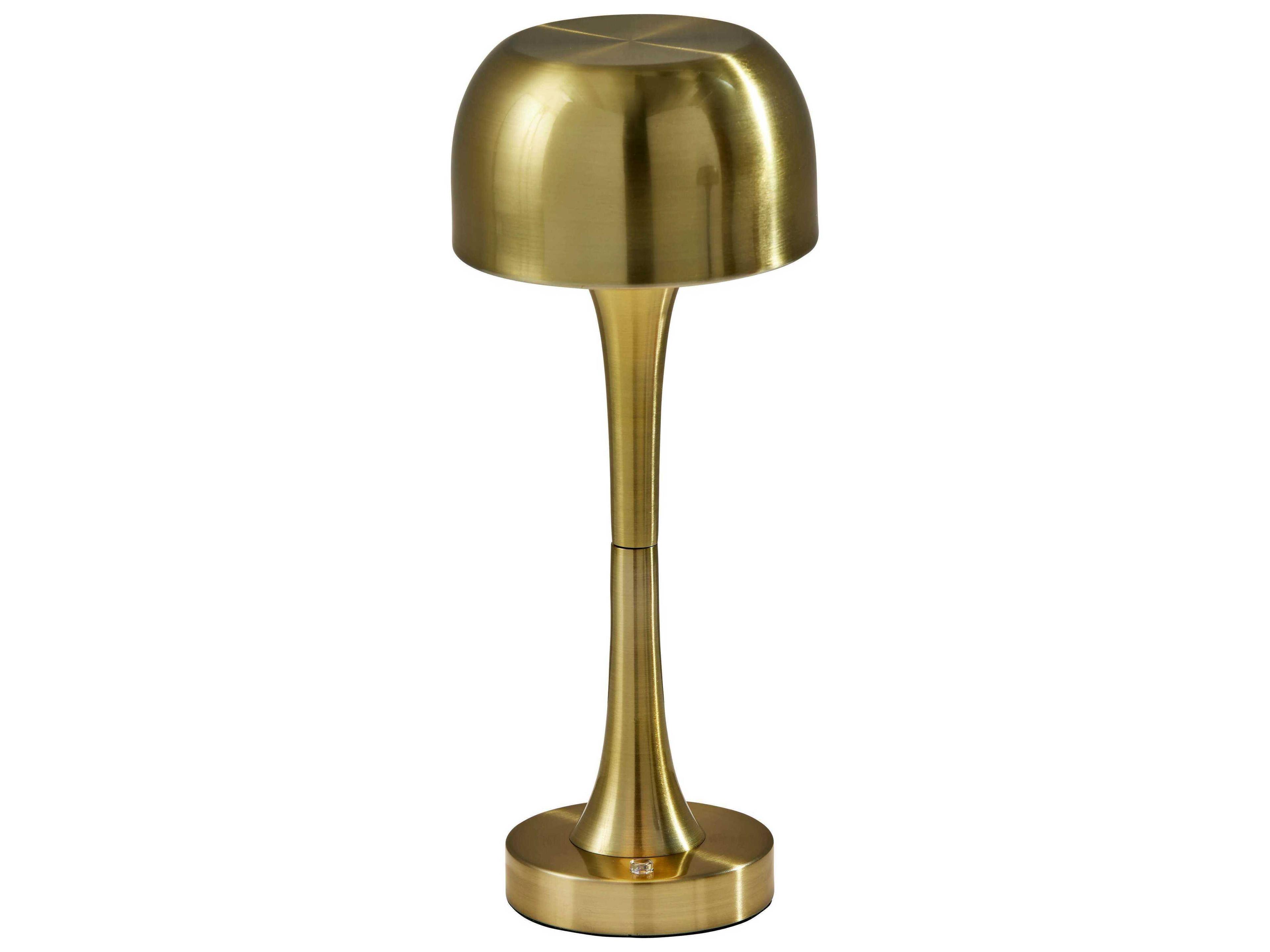 Adesso Jimmy Antique Brass Table Lamp
